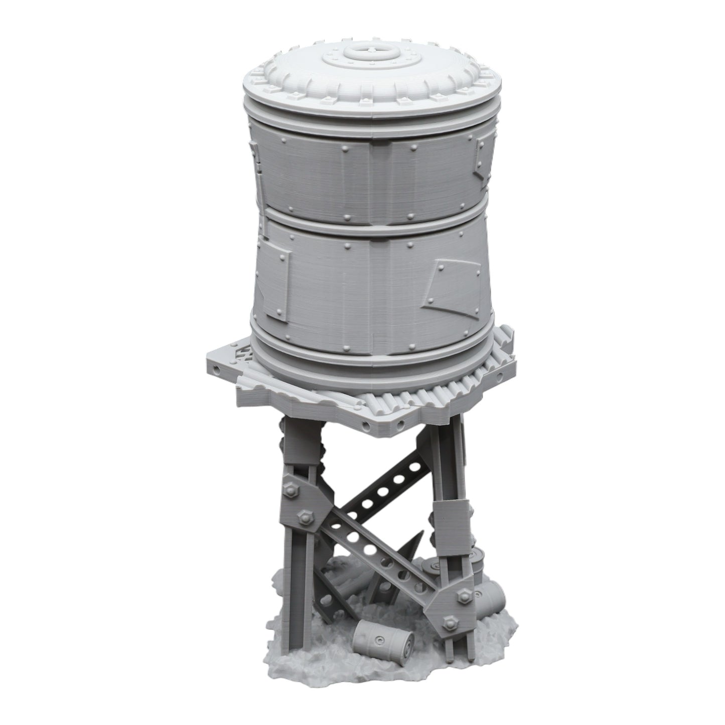 Wargaming 28mm scatter terrain scenery showing 3D-printed item that is compatible with games such as Warhammer 40K, Star Wars Legions, D+D, Dungeons and Dragons, Sci-Fi, Fantasy and other miniature tabletop games. Brand Jawar3d found at www.jawar3d.co.uk.