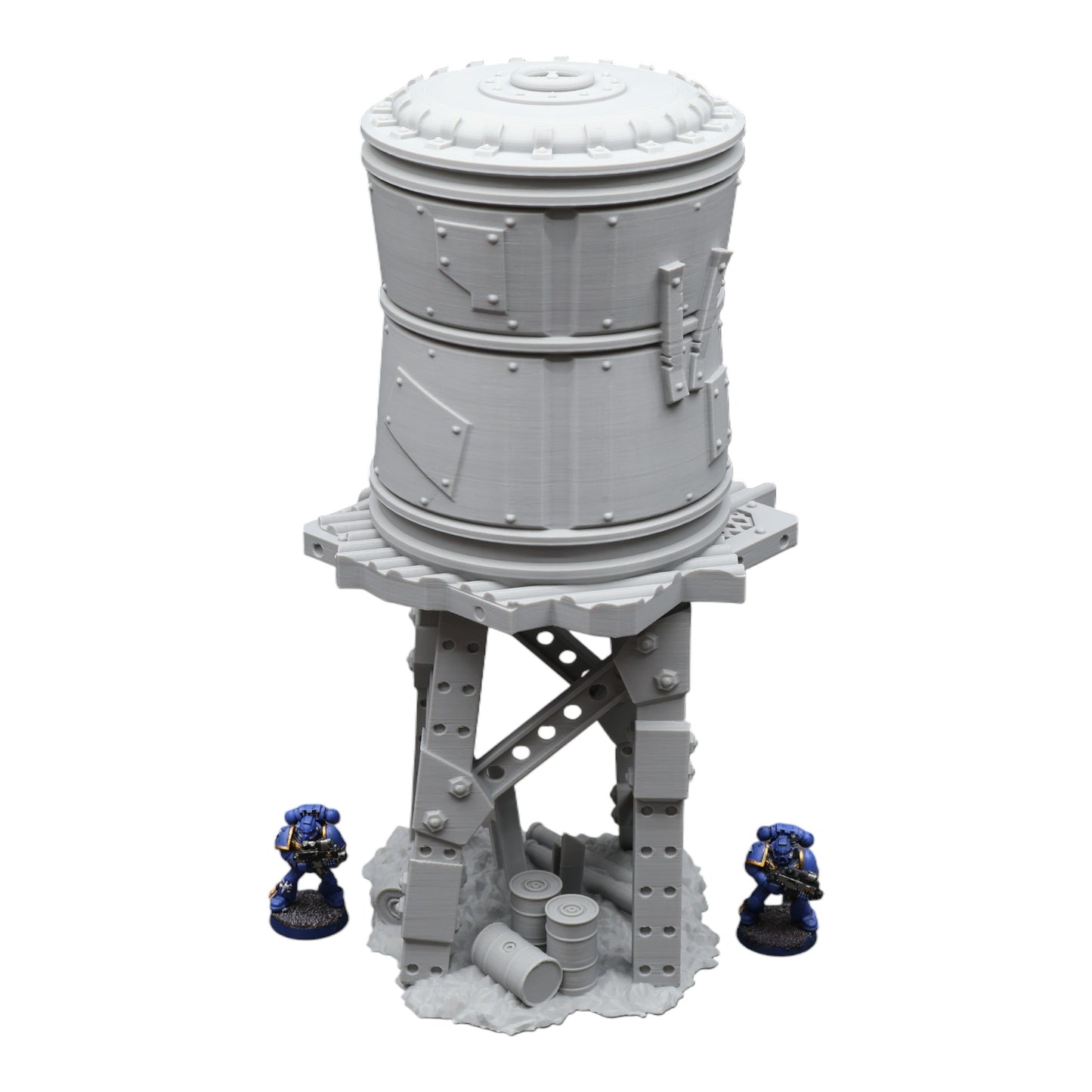 Wargaming 28mm scatter terrain scenery showing 3D-printed item that is compatible with games such as Warhammer 40K, Star Wars Legions, D+D, Dungeons and Dragons, Sci-Fi, Fantasy and other miniature tabletop games. Brand Jawar3d found at www.jawar3d.co.uk.