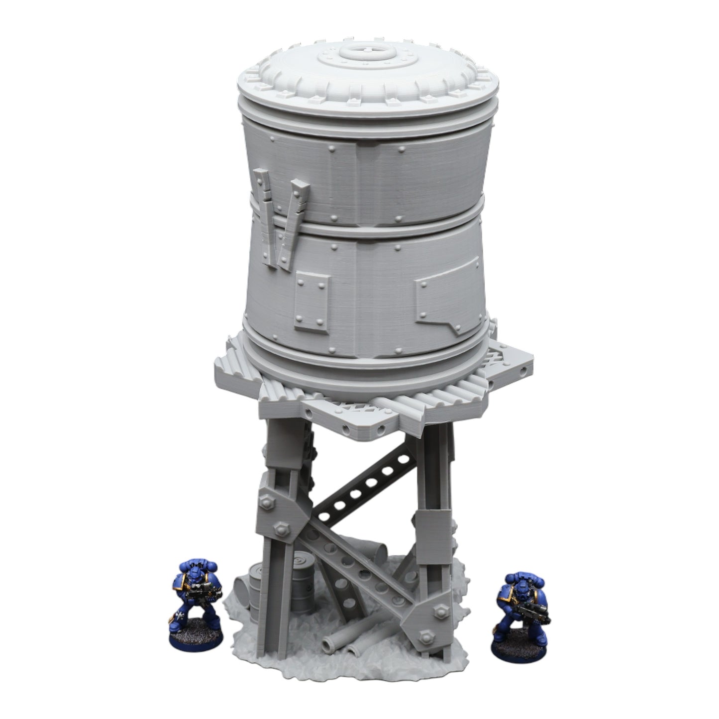 Wargaming 28mm scatter terrain scenery showing 3D-printed item that is compatible with games such as Warhammer 40K, Star Wars Legions, D+D, Dungeons and Dragons, Sci-Fi, Fantasy and other miniature tabletop games. Brand Jawar3d found at www.jawar3d.co.uk.