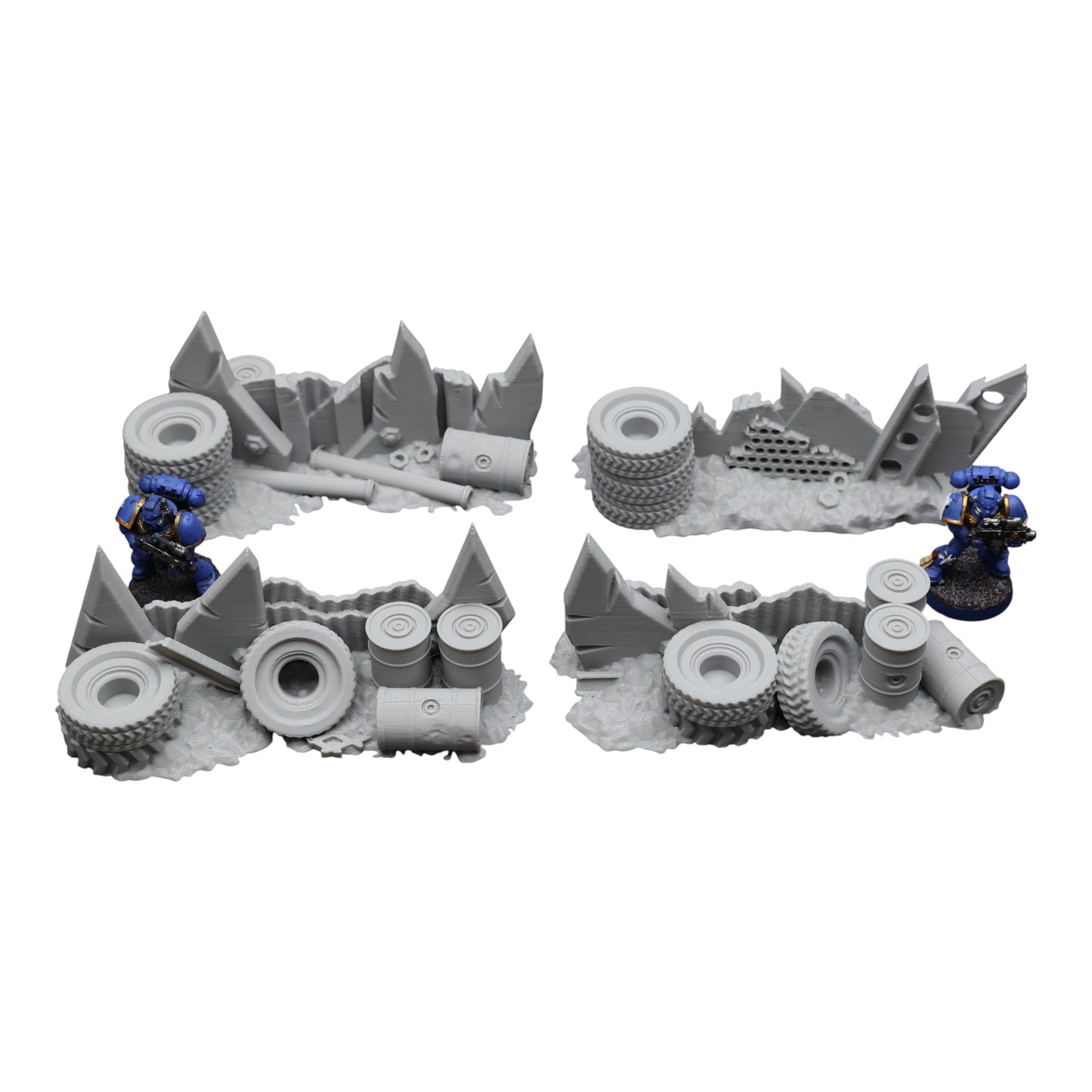 Wargaming 28mm scatter terrain scenery showing 3D-printed item that is compatible with games such as Warhammer 40K, Star Wars Legions, D+D, Dungeons and Dragons, Sci-Fi, Fantasy and other miniature tabletop games. Brand Jawar3d found at www.jawar3d.co.uk.