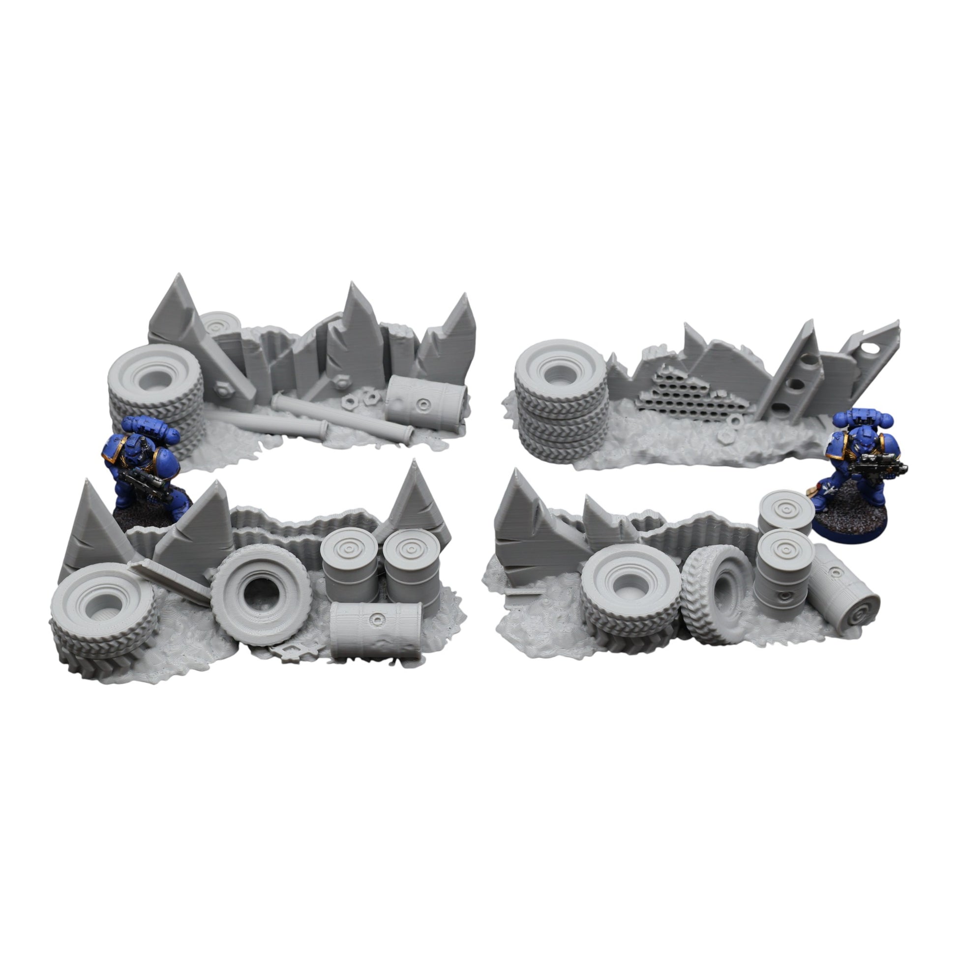 Wargaming 28mm scatter terrain scenery showing 3D-printed item that is compatible with games such as Warhammer 40K, Star Wars Legions, D+D, Dungeons and Dragons, Sci-Fi, Fantasy and other miniature tabletop games. Brand Jawar3d found at www.jawar3d.co.uk.