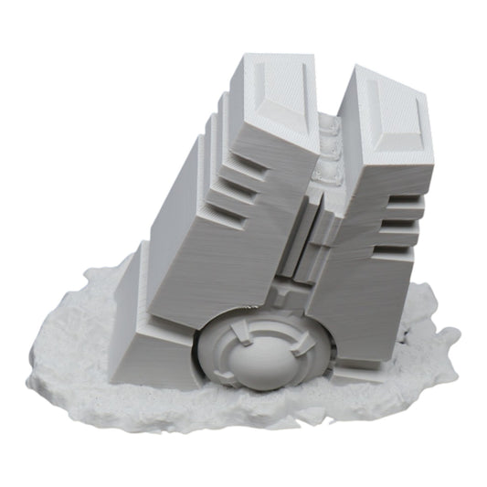 Wargaming 28mm scatter terrain scenery showing 3D-printed item that is compatible with games such as Warhammer 40K, Star Wars Legions, D+D, Dungeons and Dragons, Sci-Fi, Fantasy and other miniature tabletop games. Brand Jawar3d found at www.jawar3d.co.uk.