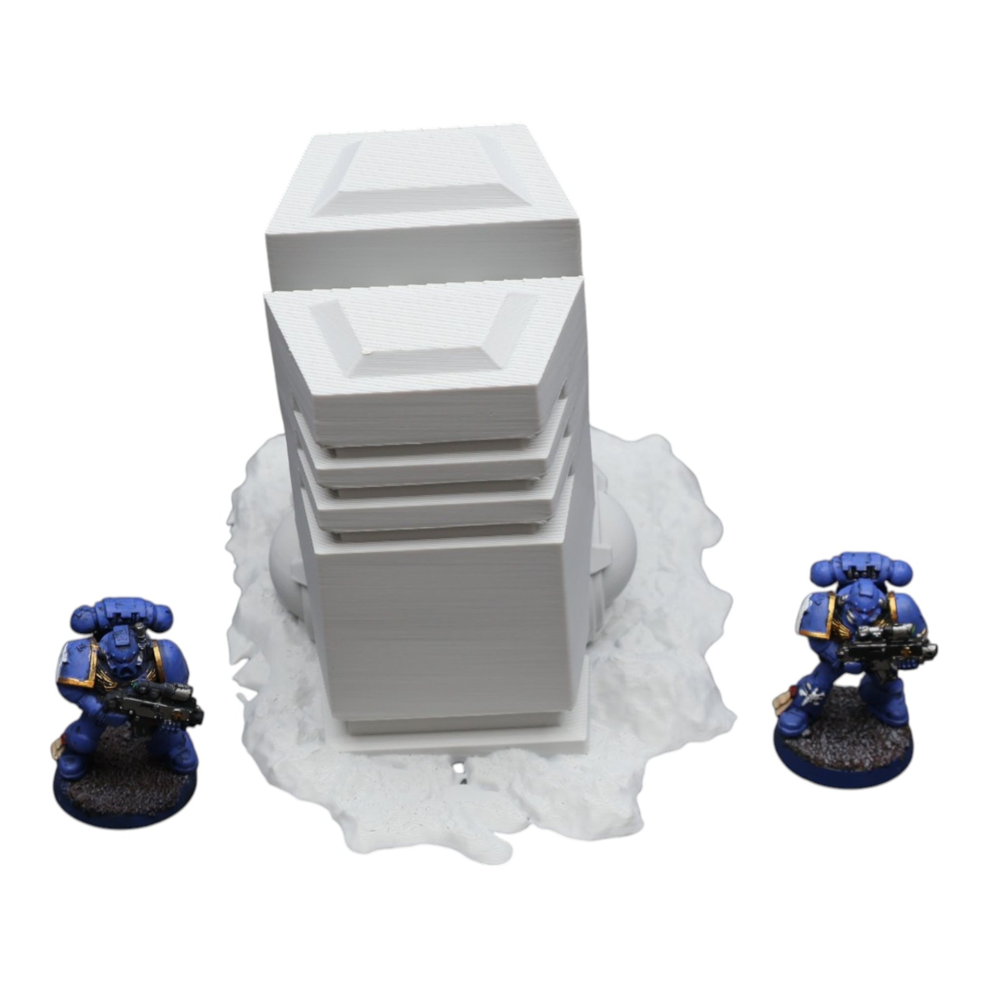 Wargaming 28mm scatter terrain scenery showing 3D-printed item that is compatible with games such as Warhammer 40K, Star Wars Legions, D+D, Dungeons and Dragons, Sci-Fi, Fantasy and other miniature tabletop games. Brand Jawar3d found at www.jawar3d.co.uk.