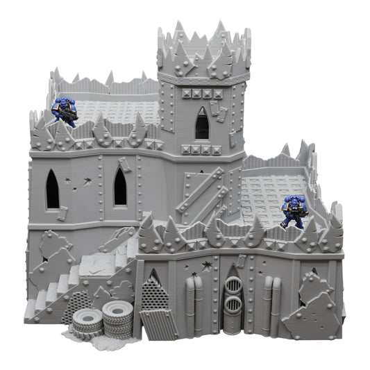 Wargaming 28mm scatter terrain scenery showing 3D-printed item that is compatible with games such as Warhammer 40K, Star Wars Legions, D+D, Dungeons and Dragons, Sci-Fi, Fantasy and other miniature tabletop games. Brand Jawar3d found at www.jawar3d.co.uk.
