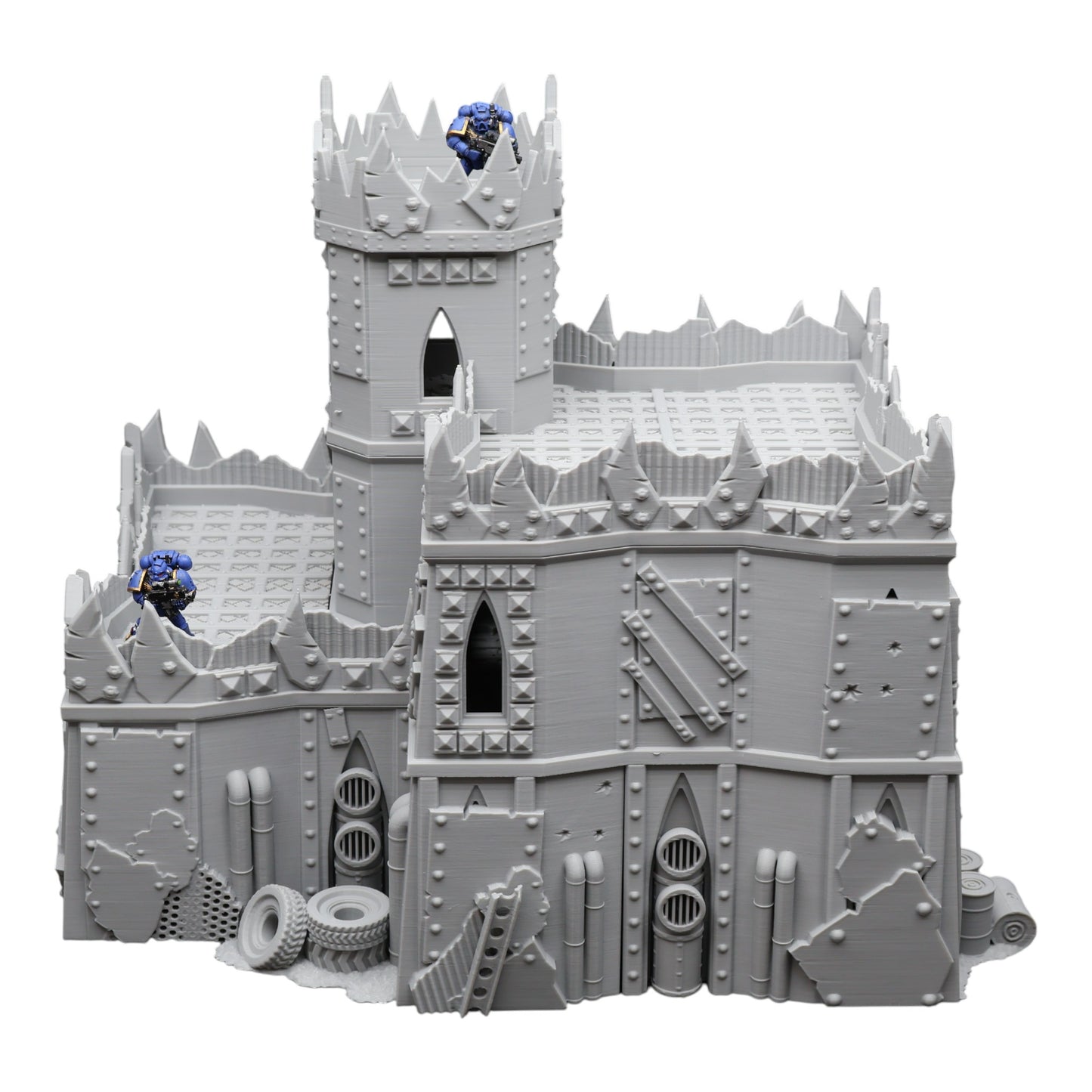 Wargaming 28mm scatter terrain scenery showing 3D-printed item that is compatible with games such as Warhammer 40K, Star Wars Legions, D+D, Dungeons and Dragons, Sci-Fi, Fantasy and other miniature tabletop games. Brand Jawar3d found at www.jawar3d.co.uk.