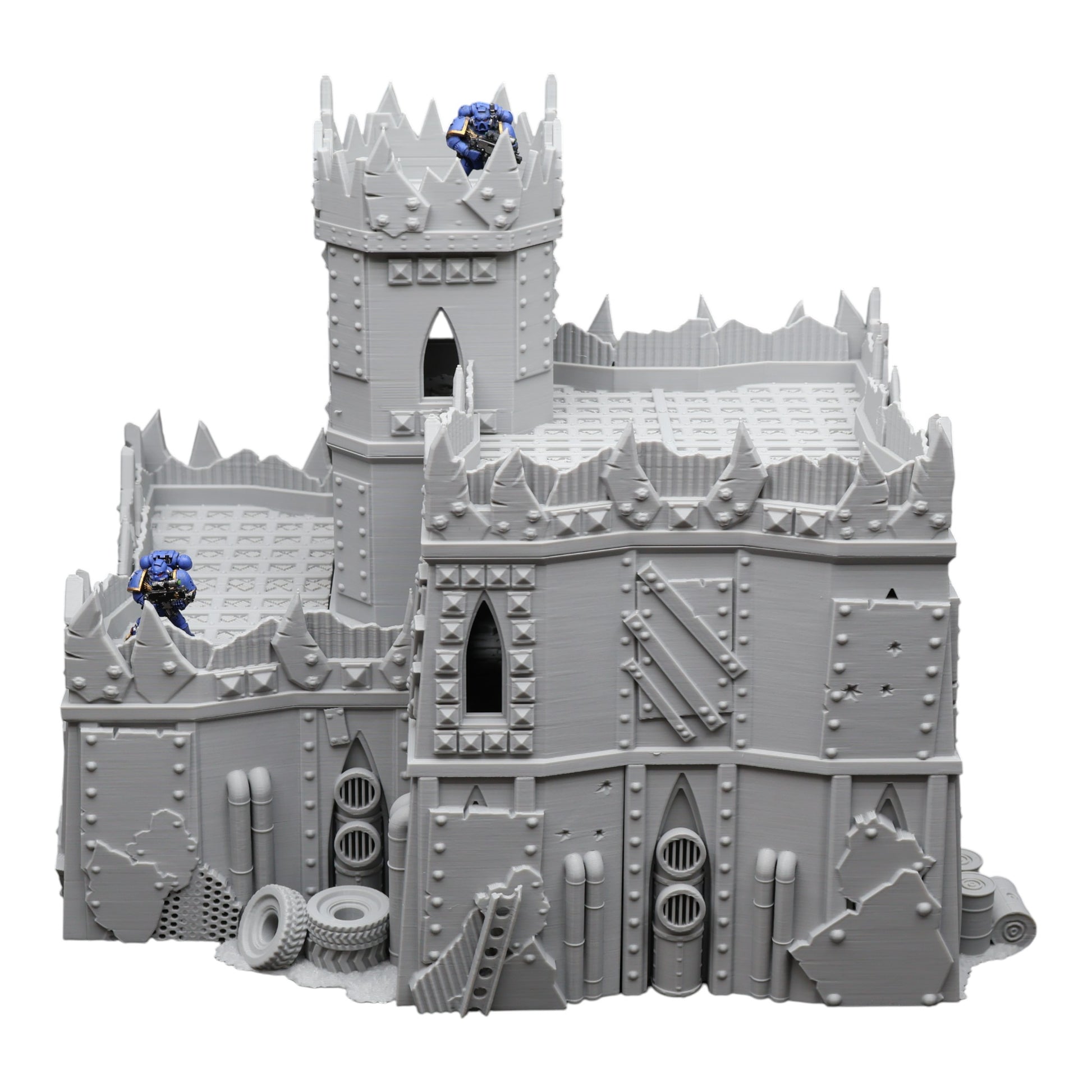Wargaming 28mm scatter terrain scenery showing 3D-printed item that is compatible with games such as Warhammer 40K, Star Wars Legions, D+D, Dungeons and Dragons, Sci-Fi, Fantasy and other miniature tabletop games. Brand Jawar3d found at www.jawar3d.co.uk.