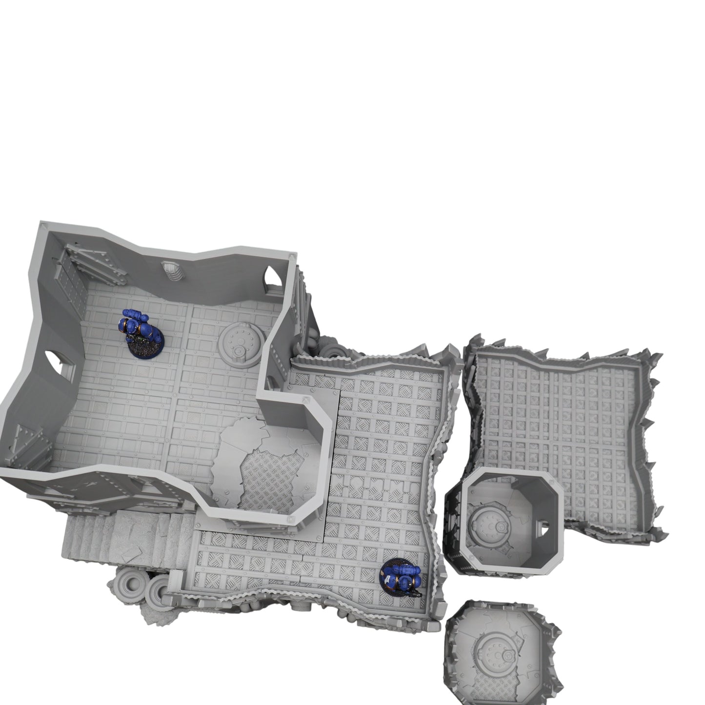 Wargaming 28mm scatter terrain scenery showing 3D-printed item that is compatible with games such as Warhammer 40K, Star Wars Legions, D+D, Dungeons and Dragons, Sci-Fi, Fantasy and other miniature tabletop games. Brand Jawar3d found at www.jawar3d.co.uk.