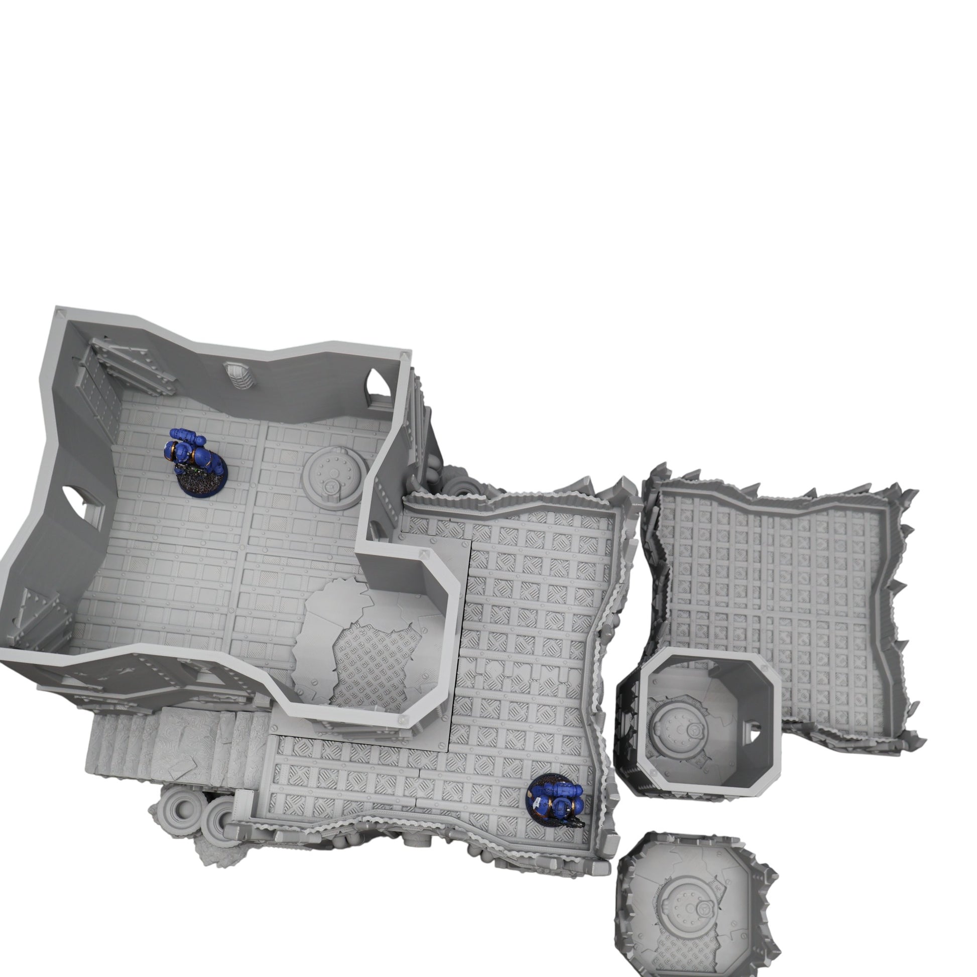 Wargaming 28mm scatter terrain scenery showing 3D-printed item that is compatible with games such as Warhammer 40K, Star Wars Legions, D+D, Dungeons and Dragons, Sci-Fi, Fantasy and other miniature tabletop games. Brand Jawar3d found at www.jawar3d.co.uk.
