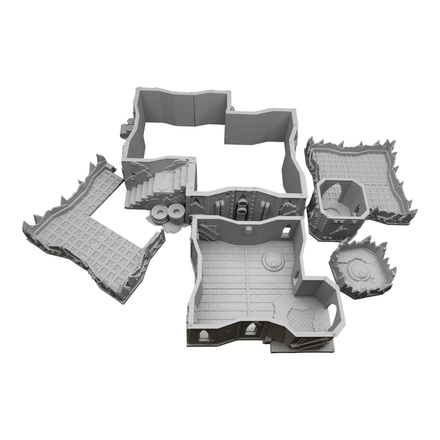 Wargaming 28mm scatter terrain scenery showing 3D-printed item that is compatible with games such as Warhammer 40K, Star Wars Legions, D+D, Dungeons and Dragons, Sci-Fi, Fantasy and other miniature tabletop games. Brand Jawar3d found at www.jawar3d.co.uk.