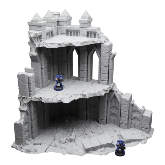 Wargaming 28mm scatter terrain scenery showing 3D-printed item that is compatible with games such as Warhammer 40K, Star Wars Legions, D+D, Dungeons and Dragons, Sci-Fi, Fantasy and other miniature tabletop games. Brand Jawar3d found at www.jawar3d.co.uk.