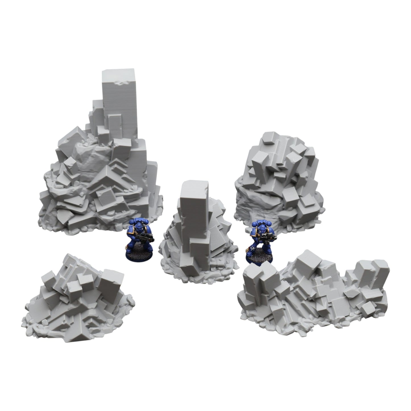 Wargaming 28mm scatter terrain scenery showing 3D-printed item that is compatible with games such as Warhammer 40K, Star Wars Legions, D+D, Dungeons and Dragons, Sci-Fi, Fantasy and other miniature tabletop games. Brand Jawar3d found at www.jawar3d.co.uk.