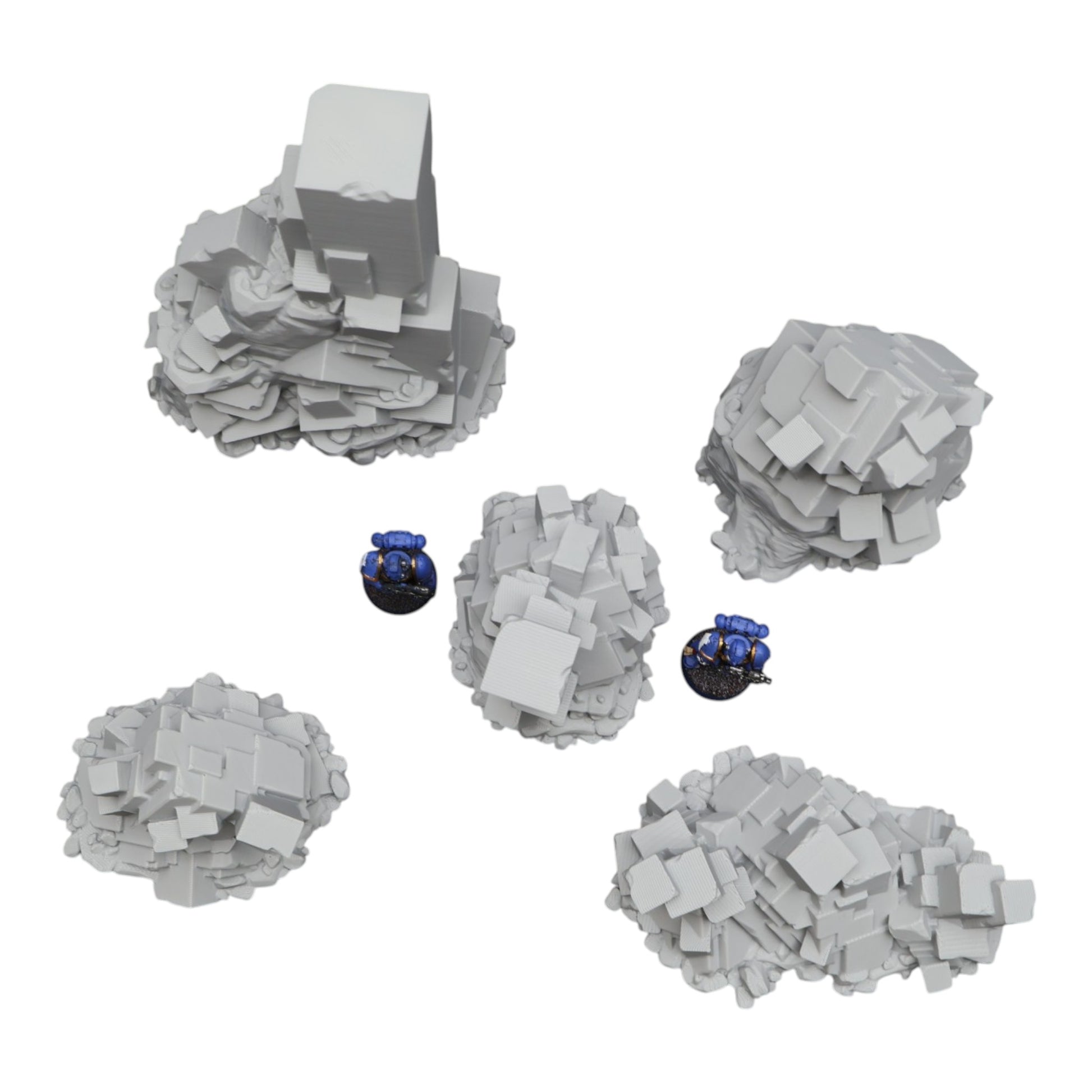 Wargaming 28mm scatter terrain scenery showing 3D-printed item that is compatible with games such as Warhammer 40K, Star Wars Legions, D+D, Dungeons and Dragons, Sci-Fi, Fantasy and other miniature tabletop games. Brand Jawar3d found at www.jawar3d.co.uk.