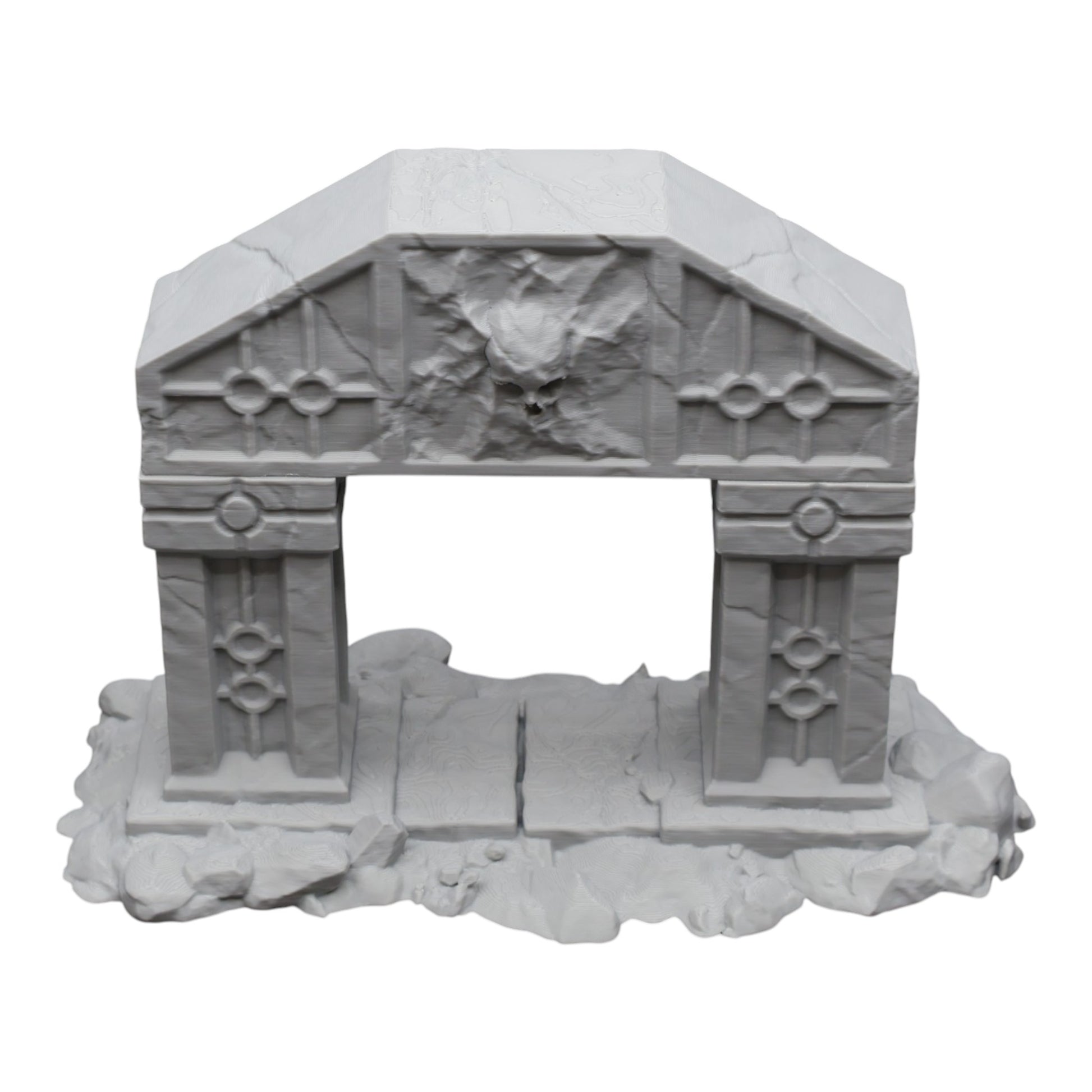 Wargaming 28mm scatter terrain scenery showing 3D-printed item that is compatible with games such as Warhammer 40K, Star Wars Legions, D+D, Dungeons and Dragons, Sci-Fi, Fantasy and other miniature tabletop games. Brand Jawar3d found at www.jawar3d.co.uk.