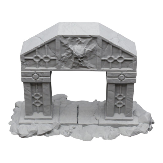 Wargaming 28mm scatter terrain scenery showing 3D-printed item that is compatible with games such as Warhammer 40K, Star Wars Legions, D+D, Dungeons and Dragons, Sci-Fi, Fantasy and other miniature tabletop games. Brand Jawar3d found at www.jawar3d.co.uk.