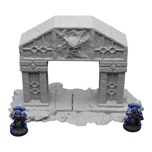 Wargaming 28mm scatter terrain scenery showing 3D-printed item that is compatible with games such as Warhammer 40K, Star Wars Legions, D+D, Dungeons and Dragons, Sci-Fi, Fantasy and other miniature tabletop games. Brand Jawar3d found at www.jawar3d.co.uk.