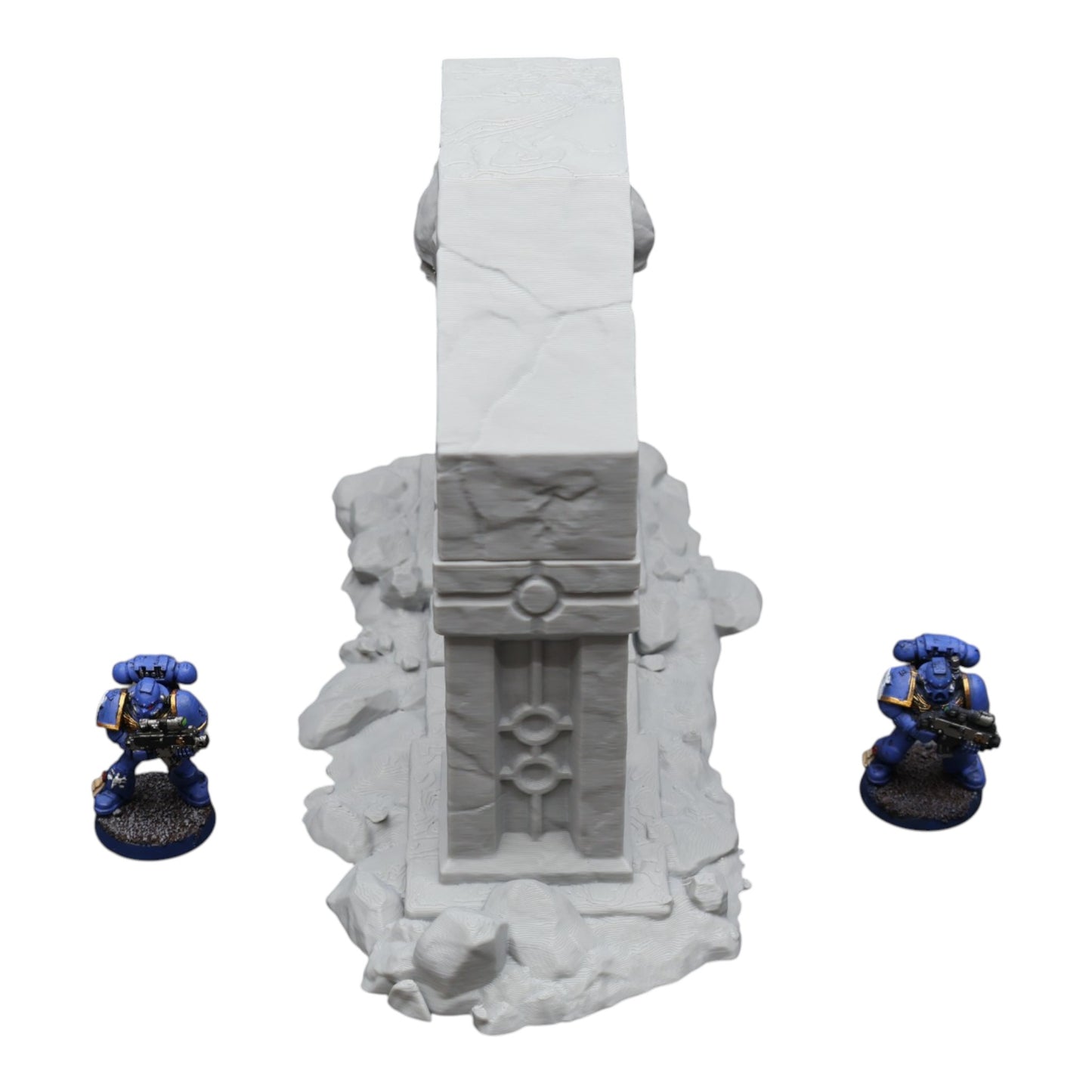 Wargaming 28mm scatter terrain scenery showing 3D-printed item that is compatible with games such as Warhammer 40K, Star Wars Legions, D+D, Dungeons and Dragons, Sci-Fi, Fantasy and other miniature tabletop games. Brand Jawar3d found at www.jawar3d.co.uk.