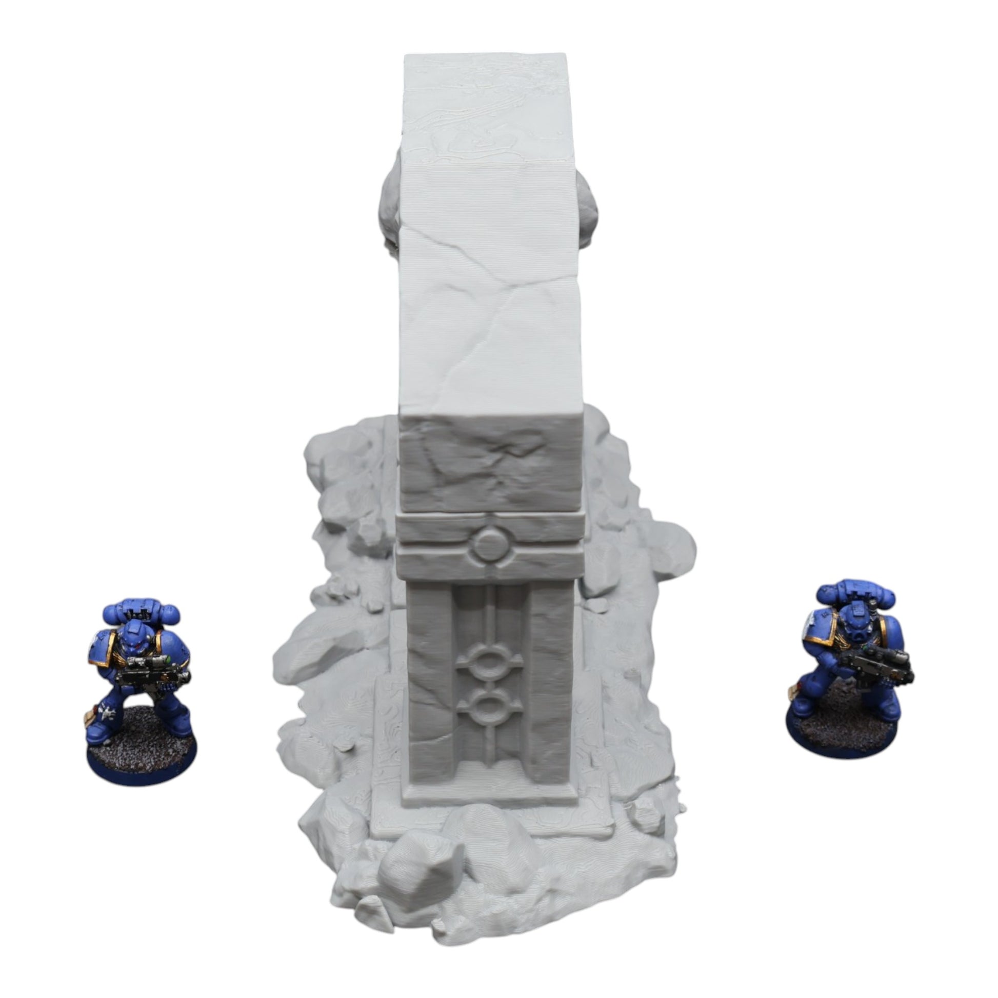 Wargaming 28mm scatter terrain scenery showing 3D-printed item that is compatible with games such as Warhammer 40K, Star Wars Legions, D+D, Dungeons and Dragons, Sci-Fi, Fantasy and other miniature tabletop games. Brand Jawar3d found at www.jawar3d.co.uk.