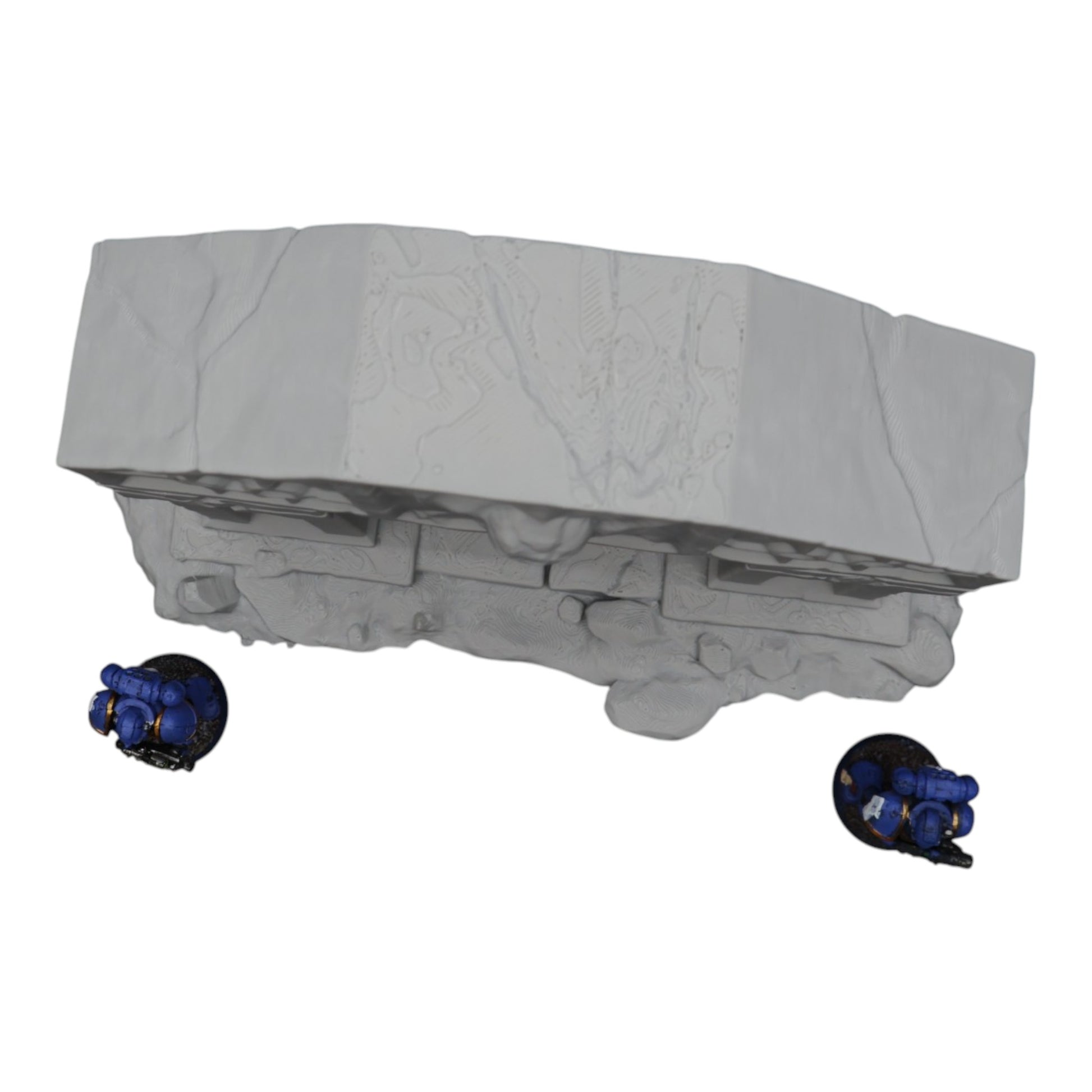 Wargaming 28mm scatter terrain scenery showing 3D-printed item that is compatible with games such as Warhammer 40K, Star Wars Legions, D+D, Dungeons and Dragons, Sci-Fi, Fantasy and other miniature tabletop games. Brand Jawar3d found at www.jawar3d.co.uk.