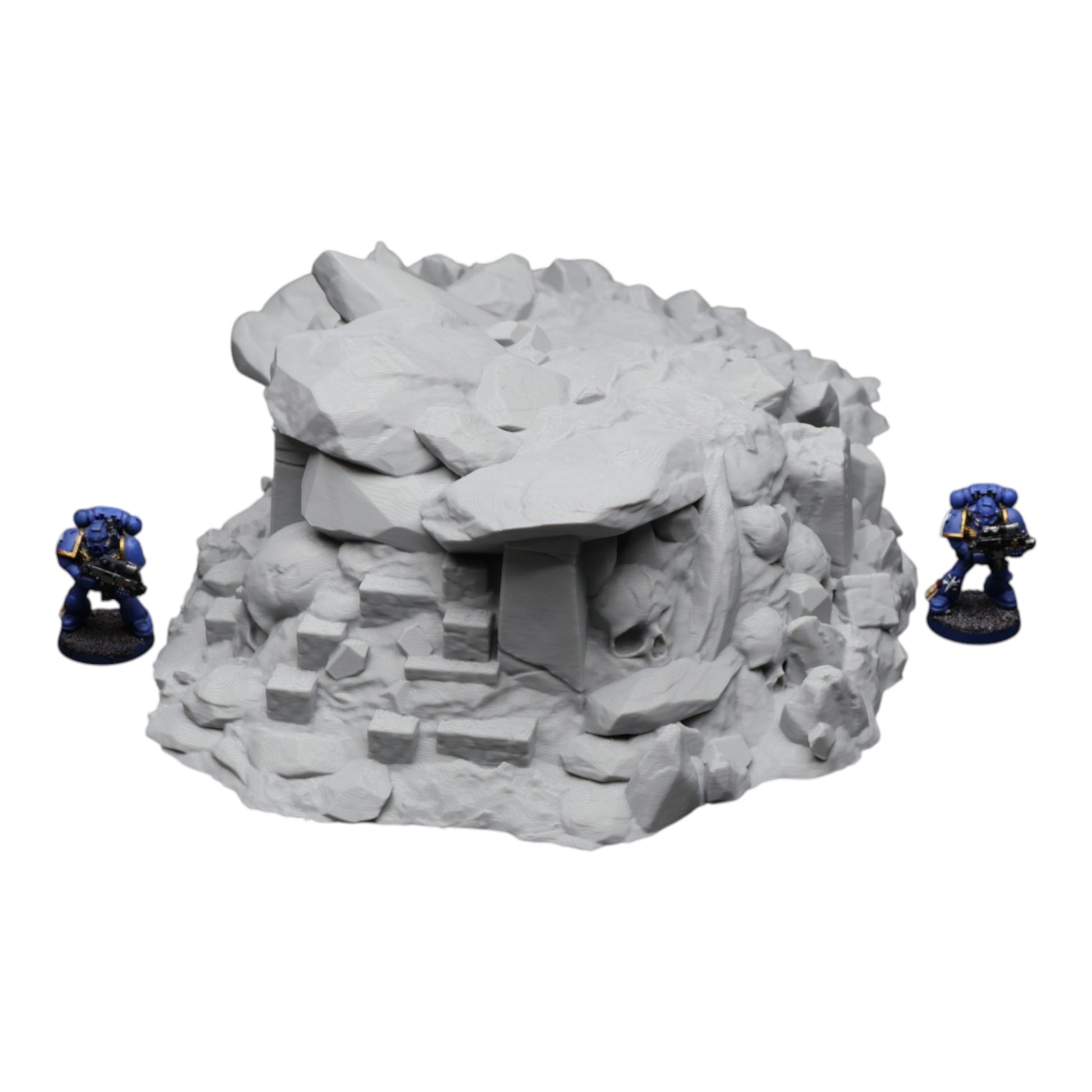 Wargaming 28mm scatter terrain scenery showing 3D-printed item that is compatible with games such as Warhammer 40K, Star Wars Legions, D+D, Dungeons and Dragons, Sci-Fi, Fantasy and other miniature tabletop games. Brand Jawar3d found at www.jawar3d.co.uk.