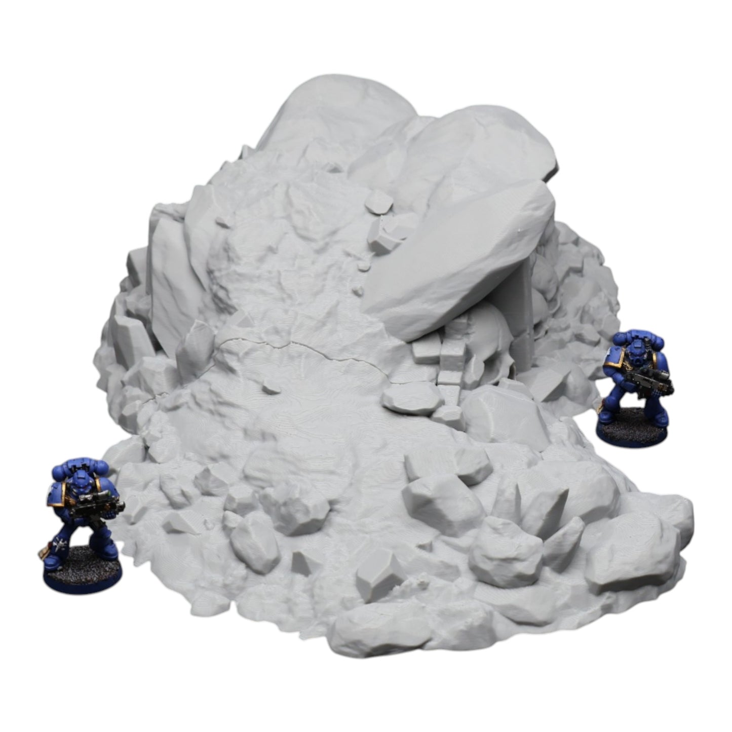 Wargaming 28mm scatter terrain scenery showing 3D-printed item that is compatible with games such as Warhammer 40K, Star Wars Legions, D+D, Dungeons and Dragons, Sci-Fi, Fantasy and other miniature tabletop games. Brand Jawar3d found at www.jawar3d.co.uk.