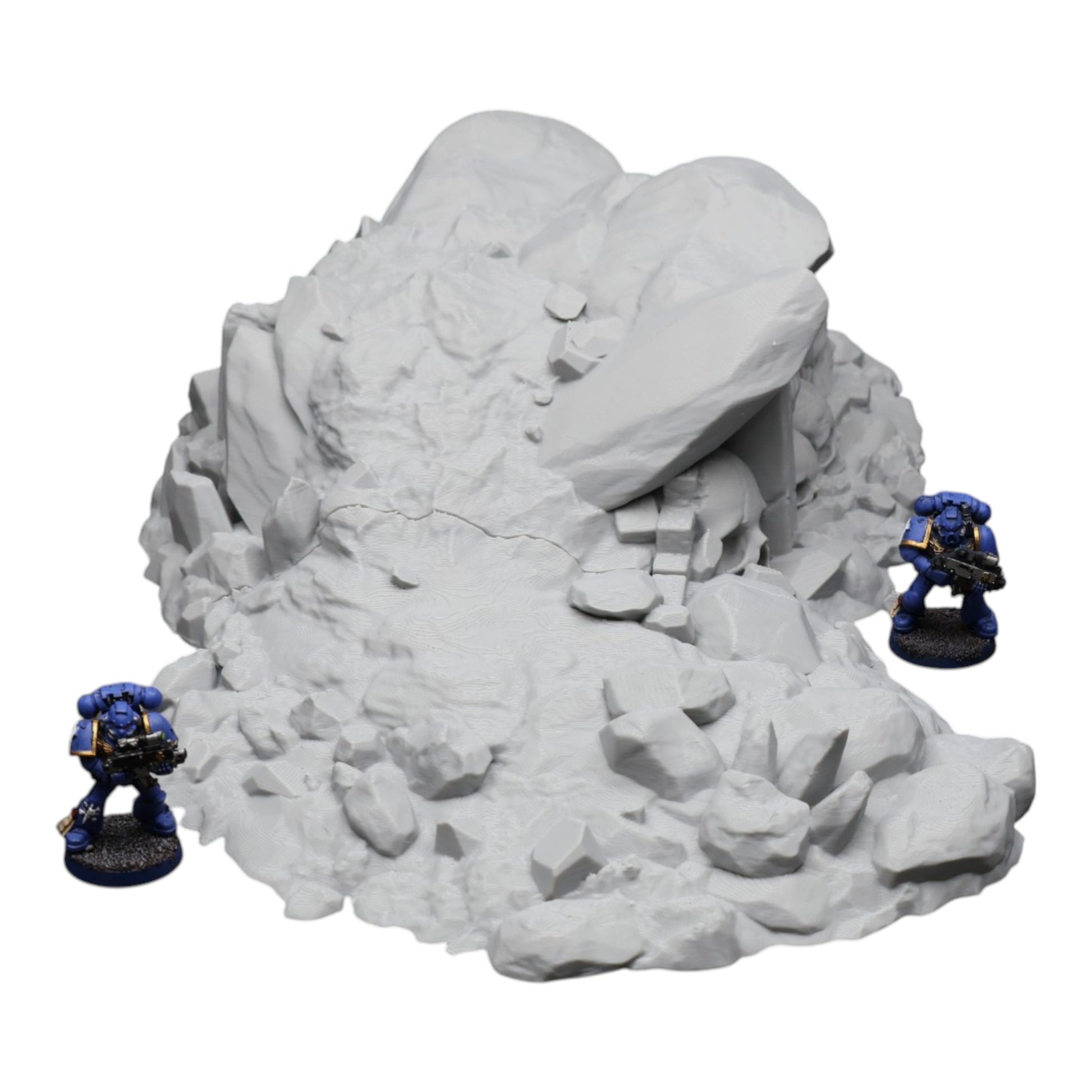 Wargaming 28mm scatter terrain scenery showing 3D-printed item that is compatible with games such as Warhammer 40K, Star Wars Legions, D+D, Dungeons and Dragons, Sci-Fi, Fantasy and other miniature tabletop games. Brand Jawar3d found at www.jawar3d.co.uk.