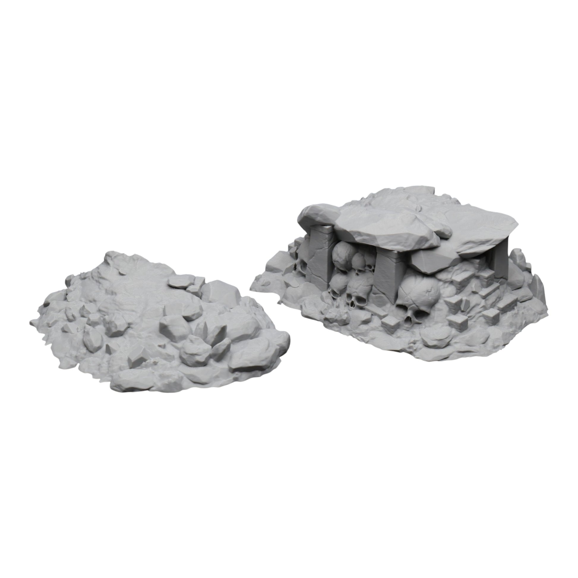 Wargaming 28mm scatter terrain scenery showing 3D-printed item that is compatible with games such as Warhammer 40K, Star Wars Legions, D+D, Dungeons and Dragons, Sci-Fi, Fantasy and other miniature tabletop games. Brand Jawar3d found at www.jawar3d.co.uk.