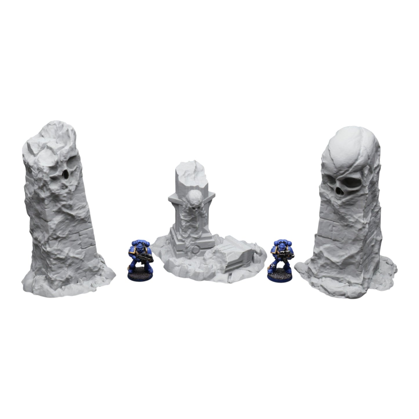 Wargaming 28mm scatter terrain scenery showing 3D-printed item that is compatible with games such as Warhammer 40K, Star Wars Legions, D+D, Dungeons and Dragons, Sci-Fi, Fantasy and other miniature tabletop games. Brand Jawar3d found at www.jawar3d.co.uk.