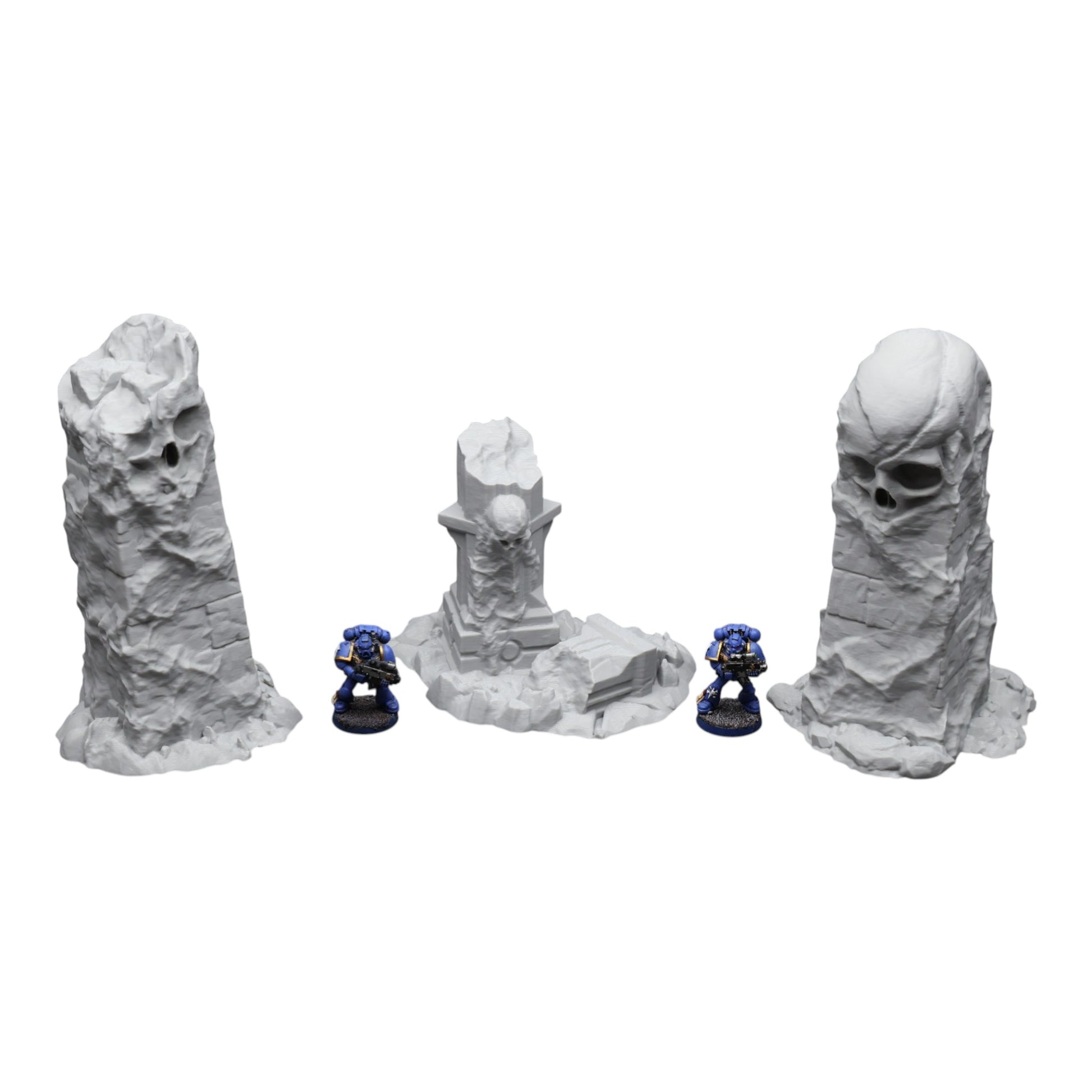 Wargaming 28mm scatter terrain scenery showing 3D-printed item that is compatible with games such as Warhammer 40K, Star Wars Legions, D+D, Dungeons and Dragons, Sci-Fi, Fantasy and other miniature tabletop games. Brand Jawar3d found at www.jawar3d.co.uk.