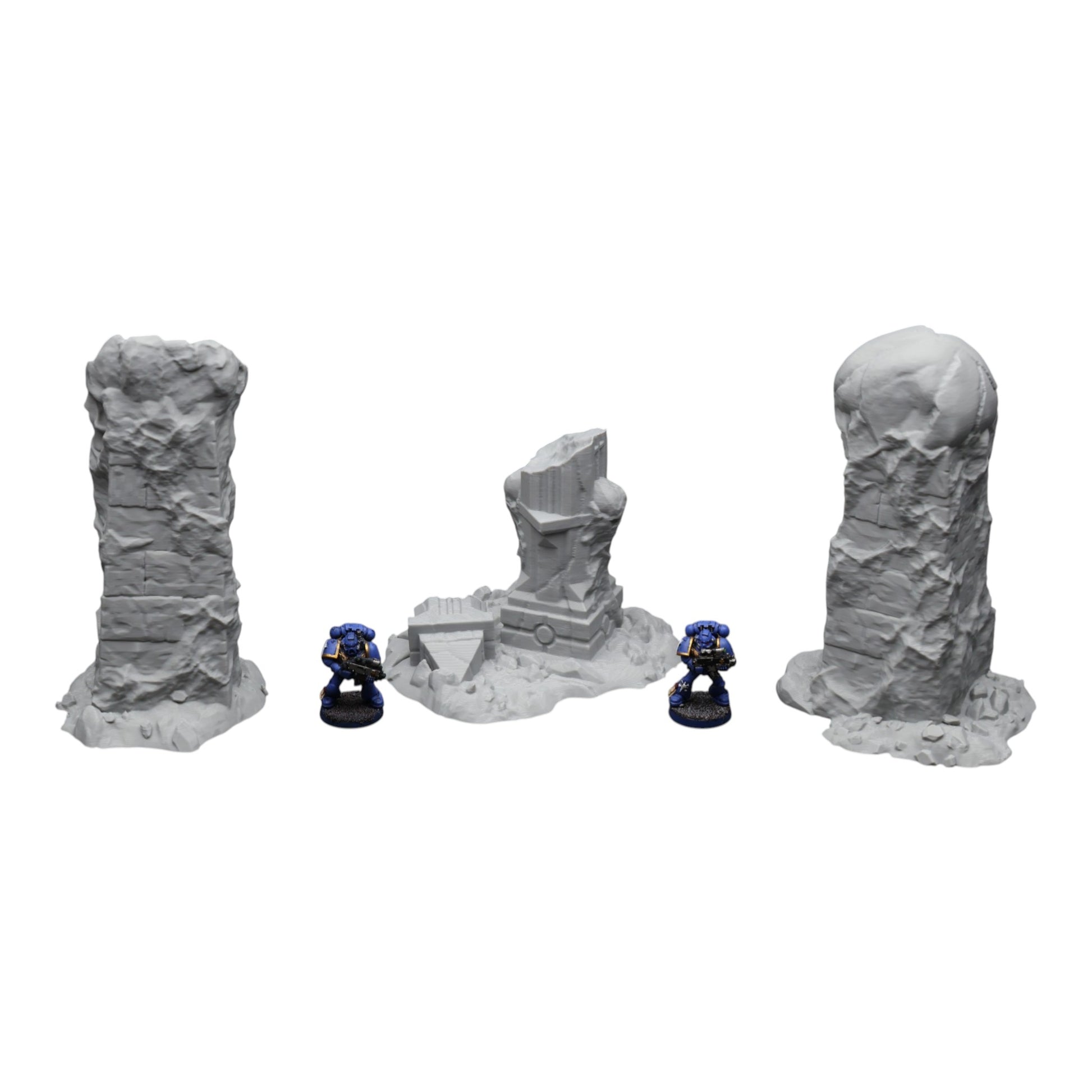 Wargaming 28mm scatter terrain scenery showing 3D-printed item that is compatible with games such as Warhammer 40K, Star Wars Legions, D+D, Dungeons and Dragons, Sci-Fi, Fantasy and other miniature tabletop games. Brand Jawar3d found at www.jawar3d.co.uk.