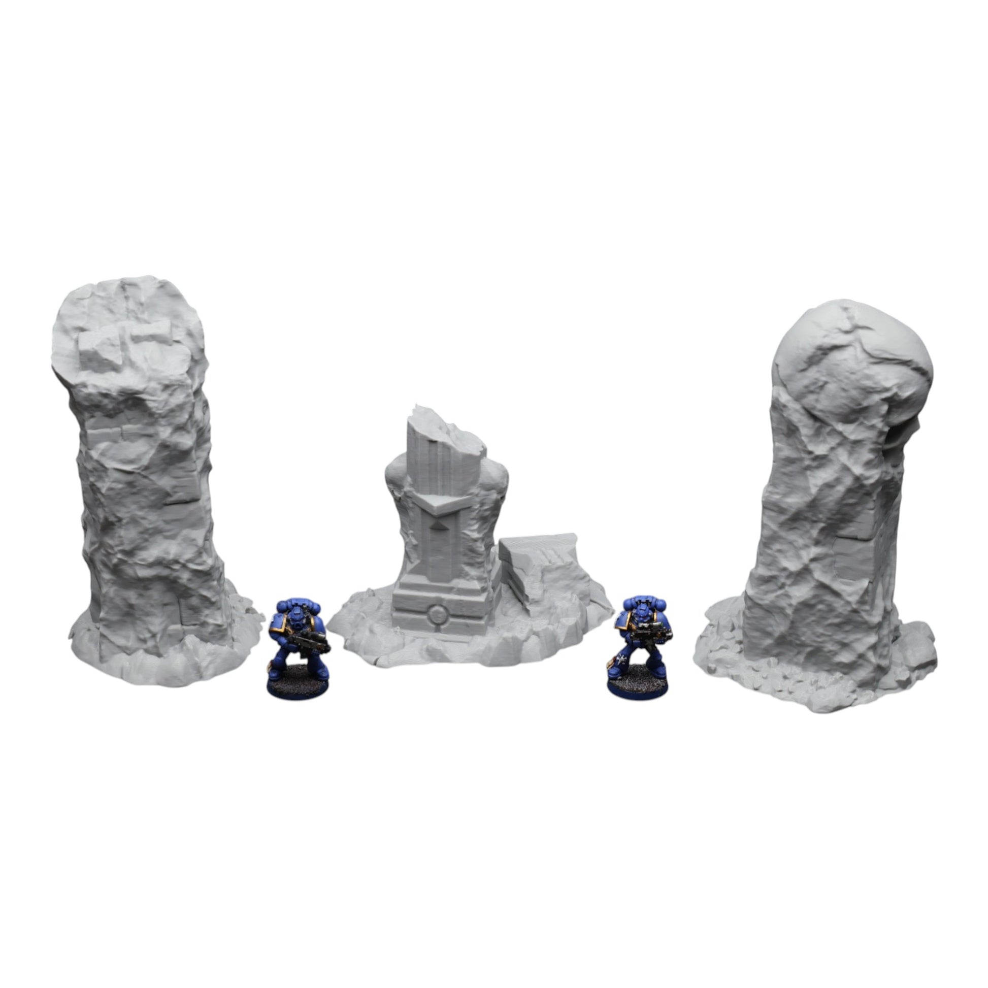 Wargaming 28mm scatter terrain scenery showing 3D-printed item that is compatible with games such as Warhammer 40K, Star Wars Legions, D+D, Dungeons and Dragons, Sci-Fi, Fantasy and other miniature tabletop games. Brand Jawar3d found at www.jawar3d.co.uk.