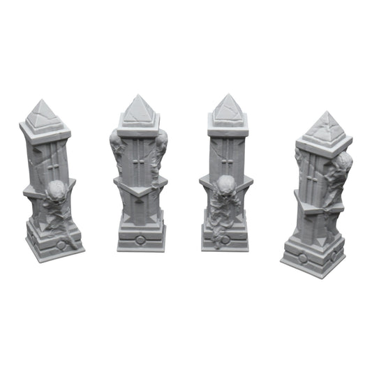 Wargaming 28mm scatter terrain scenery showing 3D-printed item that is compatible with games such as Warhammer 40K, Star Wars Legions, D+D, Dungeons and Dragons, Sci-Fi, Fantasy and other miniature tabletop games. Brand Jawar3d found at www.jawar3d.co.uk.