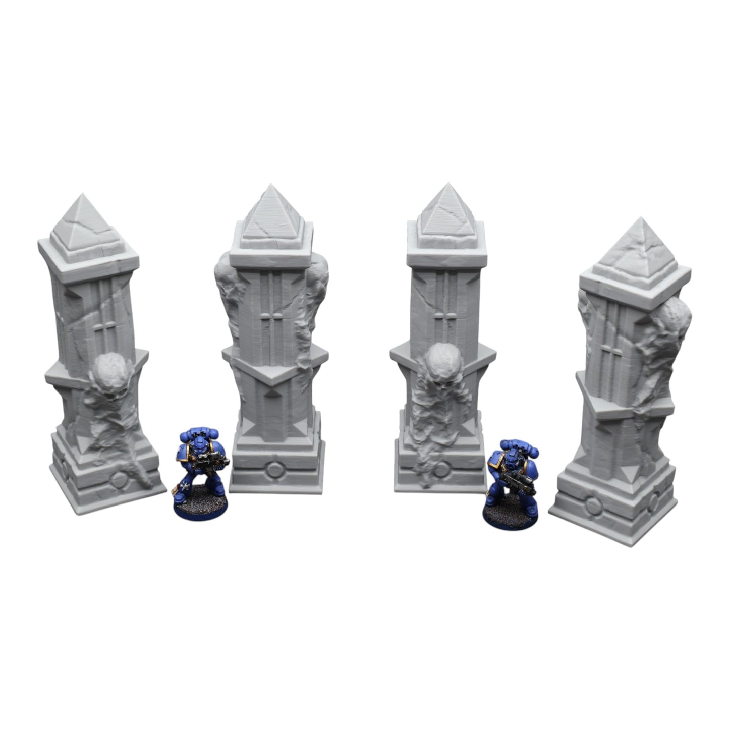 Wargaming 28mm scatter terrain scenery showing 3D-printed item that is compatible with games such as Warhammer 40K, Star Wars Legions, D+D, Dungeons and Dragons, Sci-Fi, Fantasy and other miniature tabletop games. Brand Jawar3d found at www.jawar3d.co.uk.