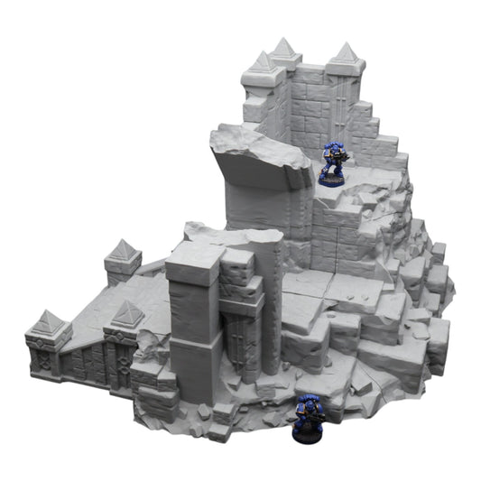Wargaming 28mm scatter terrain scenery showing 3D-printed item that is compatible with games such as Warhammer 40K, Star Wars Legions, D+D, Dungeons and Dragons, Sci-Fi, Fantasy and other miniature tabletop games. Brand Jawar3d found at www.jawar3d.co.uk.