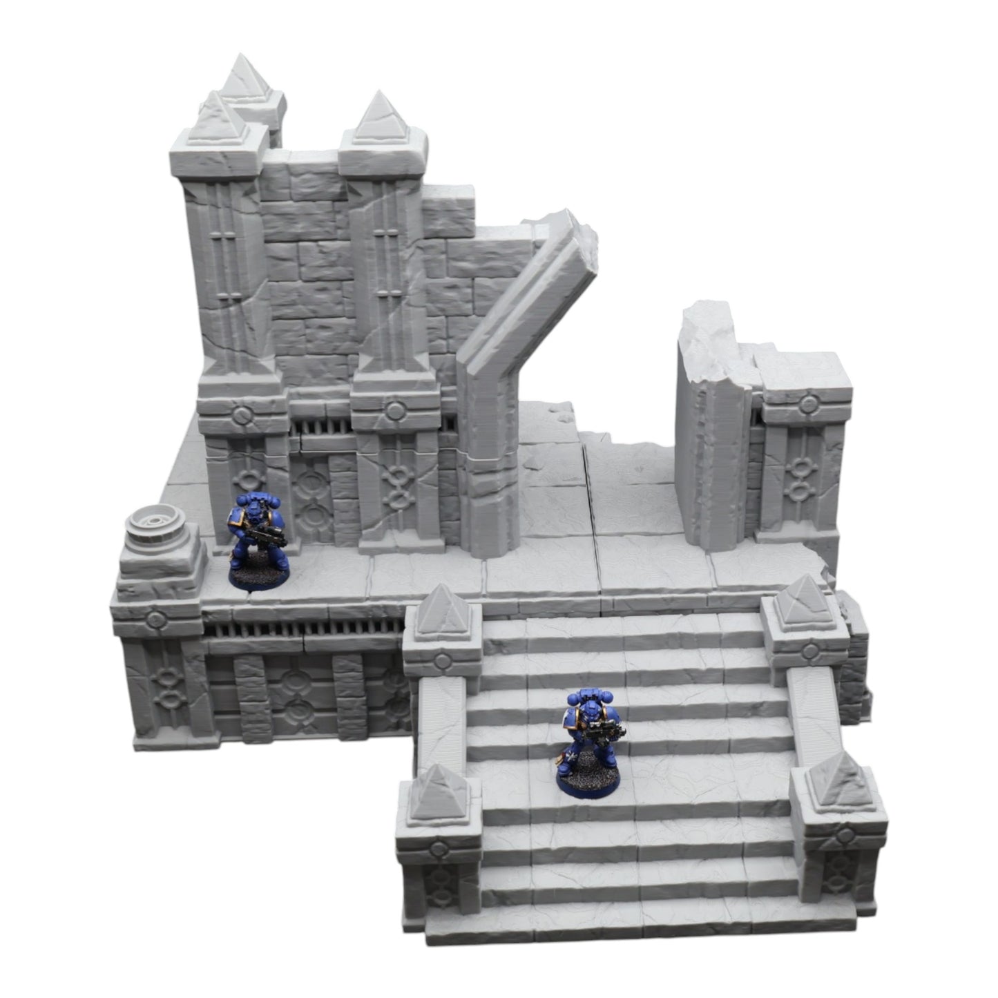 Wargaming 28mm scatter terrain scenery showing 3D-printed item that is compatible with games such as Warhammer 40K, Star Wars Legions, D+D, Dungeons and Dragons, Sci-Fi, Fantasy and other miniature tabletop games. Brand Jawar3d found at www.jawar3d.co.uk.