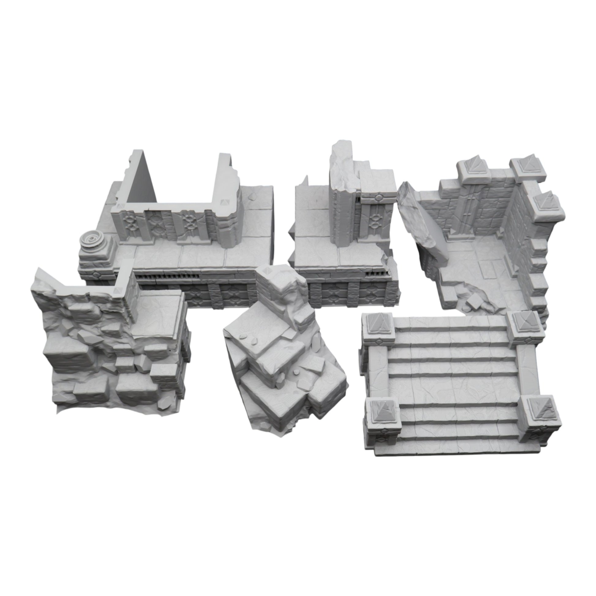 Wargaming 28mm scatter terrain scenery showing 3D-printed item that is compatible with games such as Warhammer 40K, Star Wars Legions, D+D, Dungeons and Dragons, Sci-Fi, Fantasy and other miniature tabletop games. Brand Jawar3d found at www.jawar3d.co.uk.