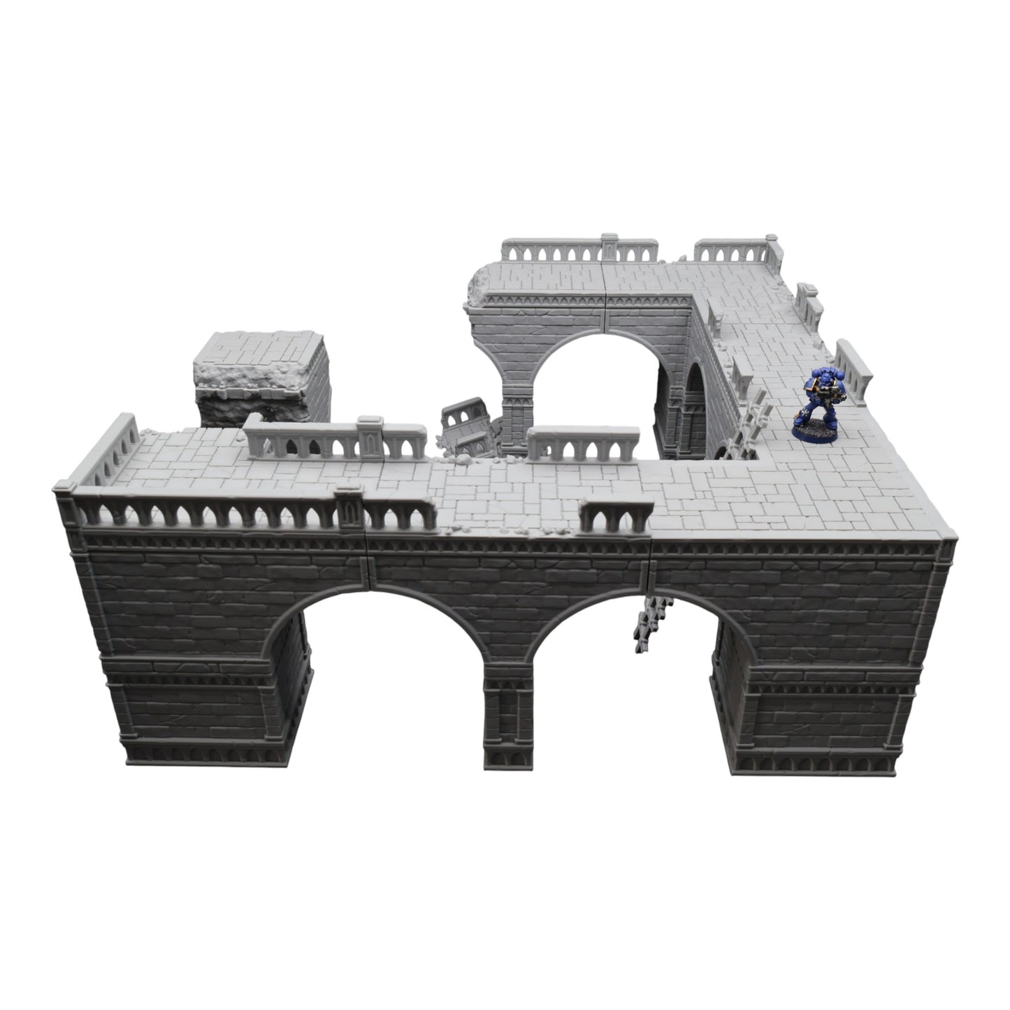 Wargaming 28mm scatter terrain scenery showing 3D-printed item that is compatible with games such as Warhammer 40K, Star Wars Legions, D+D, Dungeons and Dragons, Sci-Fi, Fantasy and other miniature tabletop games. Brand Jawar3d found at www.jawar3d.co.uk.