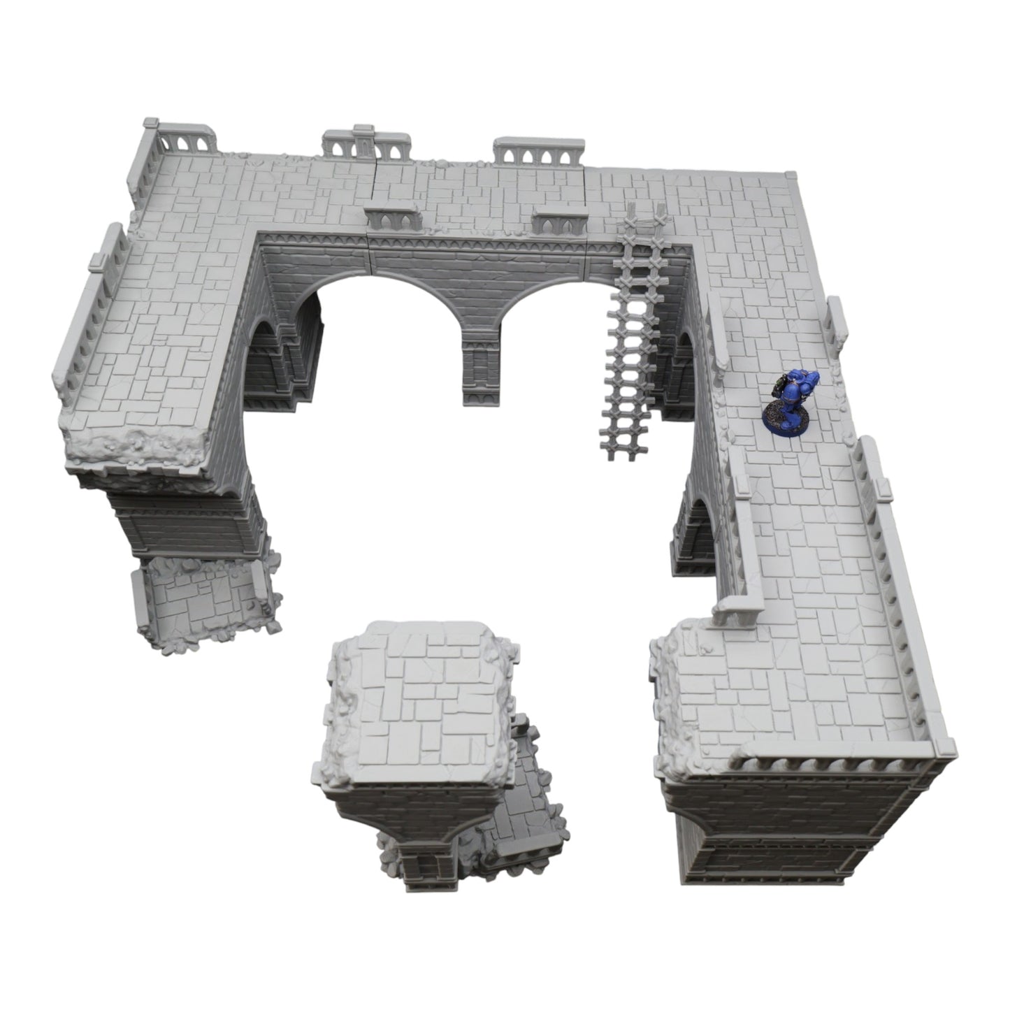 Wargaming 28mm scatter terrain scenery showing 3D-printed item that is compatible with games such as Warhammer 40K, Star Wars Legions, D+D, Dungeons and Dragons, Sci-Fi, Fantasy and other miniature tabletop games. Brand Jawar3d found at www.jawar3d.co.uk.