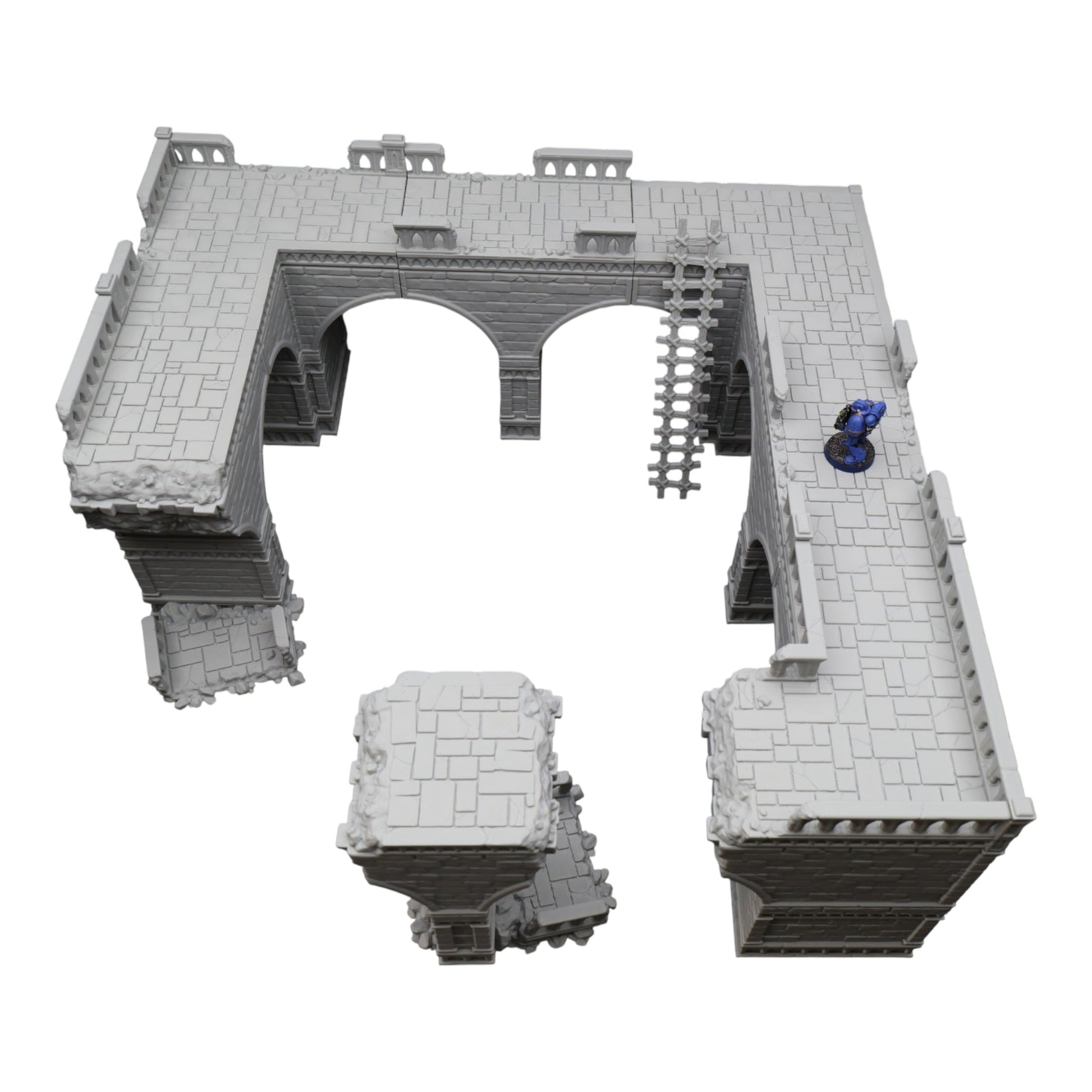 Wargaming 28mm scatter terrain scenery showing 3D-printed item that is compatible with games such as Warhammer 40K, Star Wars Legions, D+D, Dungeons and Dragons, Sci-Fi, Fantasy and other miniature tabletop games. Brand Jawar3d found at www.jawar3d.co.uk.