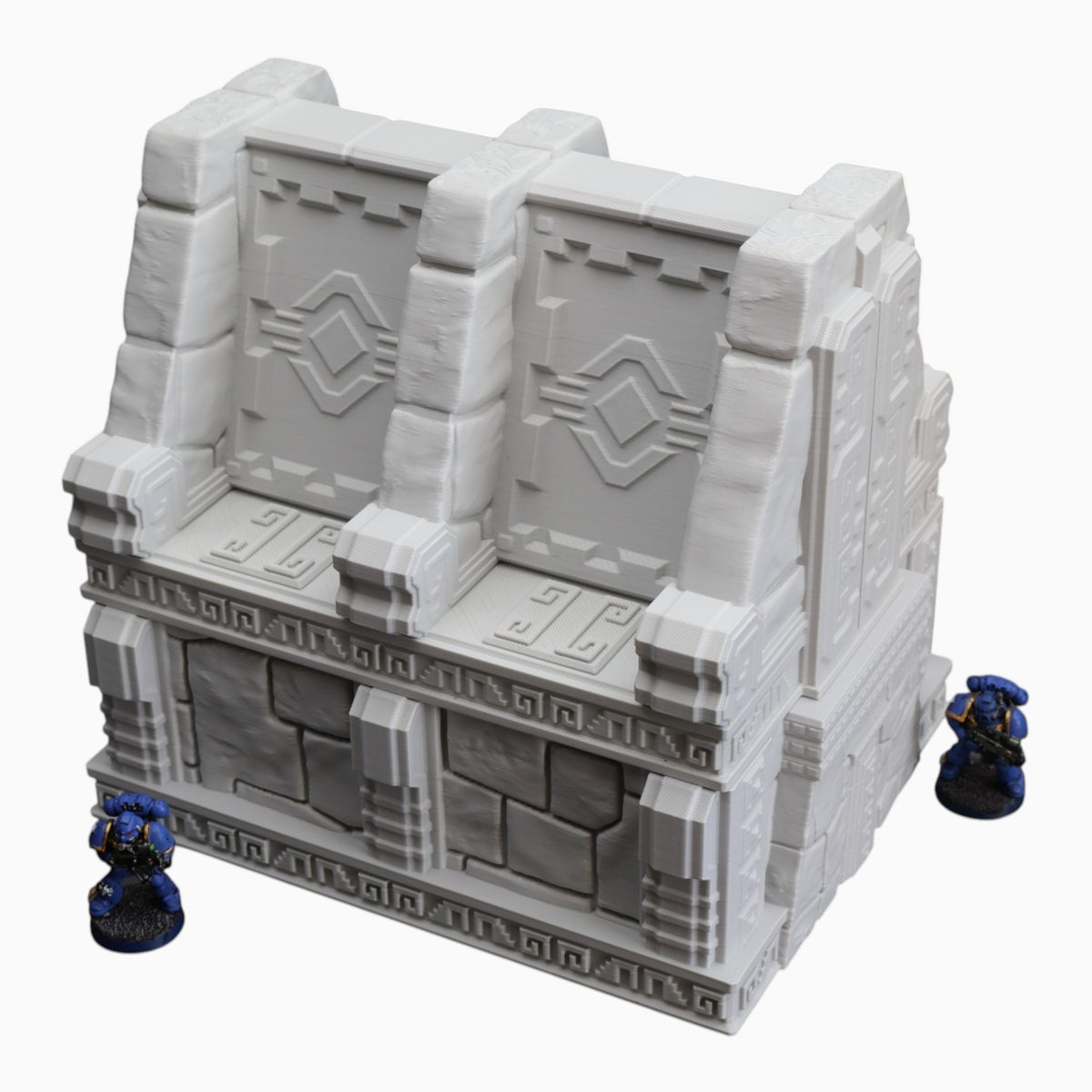 Wargaming 28mm scatter terrain scenery showing 3D-printed item that is compatible with games such as Warhammer 40K, Star Wars Legions, D+D, Dungeons and Dragons, Sci-Fi, Fantasy and other miniature tabletop games. Brand Jawar3d found at www.jawar3d.co.uk.
