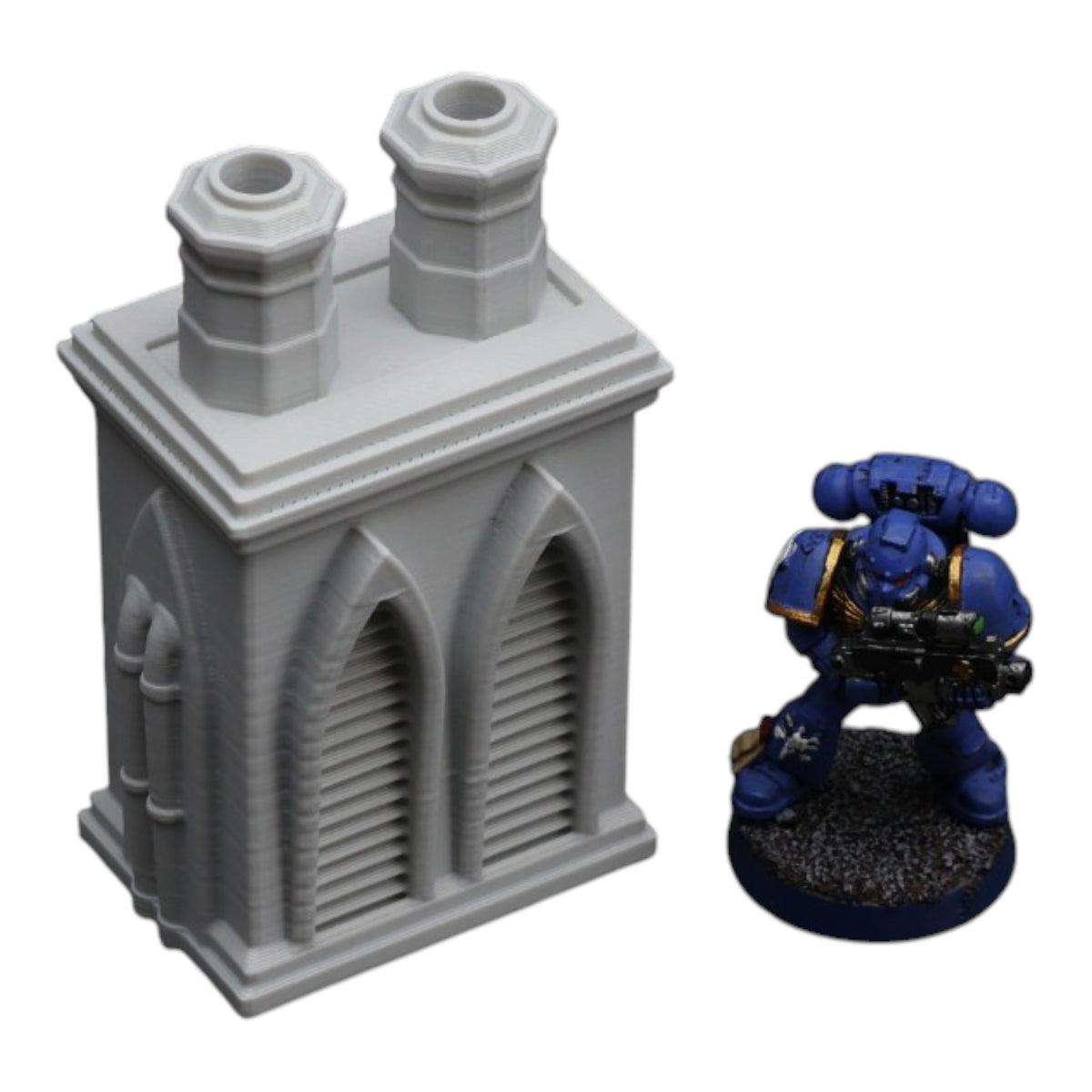 Wargaming 28mm scatter terrain scenery showing 3D-printed item that is compatible with games such as Warhammer 40K, Star Wars Legions, D+D, Dungeons and Dragons, Sci-Fi, Fantasy and other miniature tabletop games. Brand Jawar3d found at www.jawar3d.co.uk.