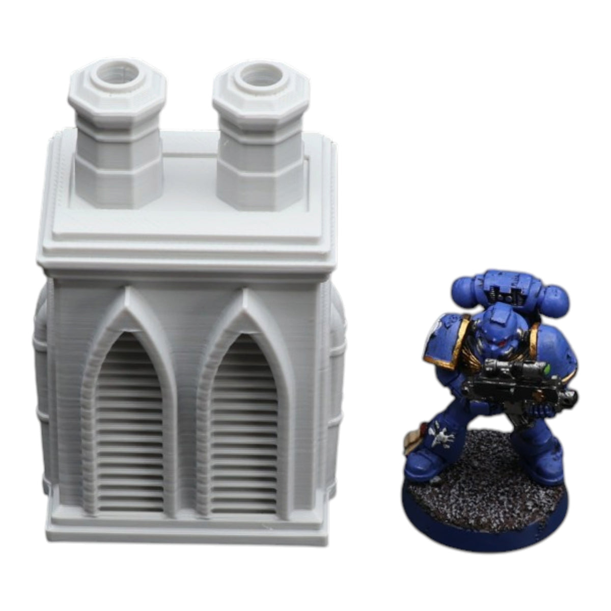 Wargaming 28mm scatter terrain scenery showing 3D-printed item that is compatible with games such as Warhammer 40K, Star Wars Legions, D+D, Dungeons and Dragons, Sci-Fi, Fantasy and other miniature tabletop games. Brand Jawar3d found at www.jawar3d.co.uk.
