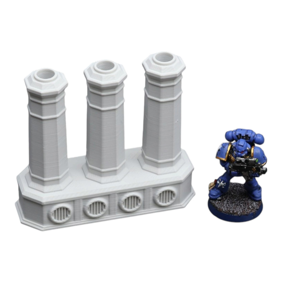 Wargaming 28mm scatter terrain scenery showing 3D-printed item that is compatible with games such as Warhammer 40K, Star Wars Legions, D+D, Dungeons and Dragons, Sci-Fi, Fantasy and other miniature tabletop games. Brand Jawar3d found at www.jawar3d.co.uk.