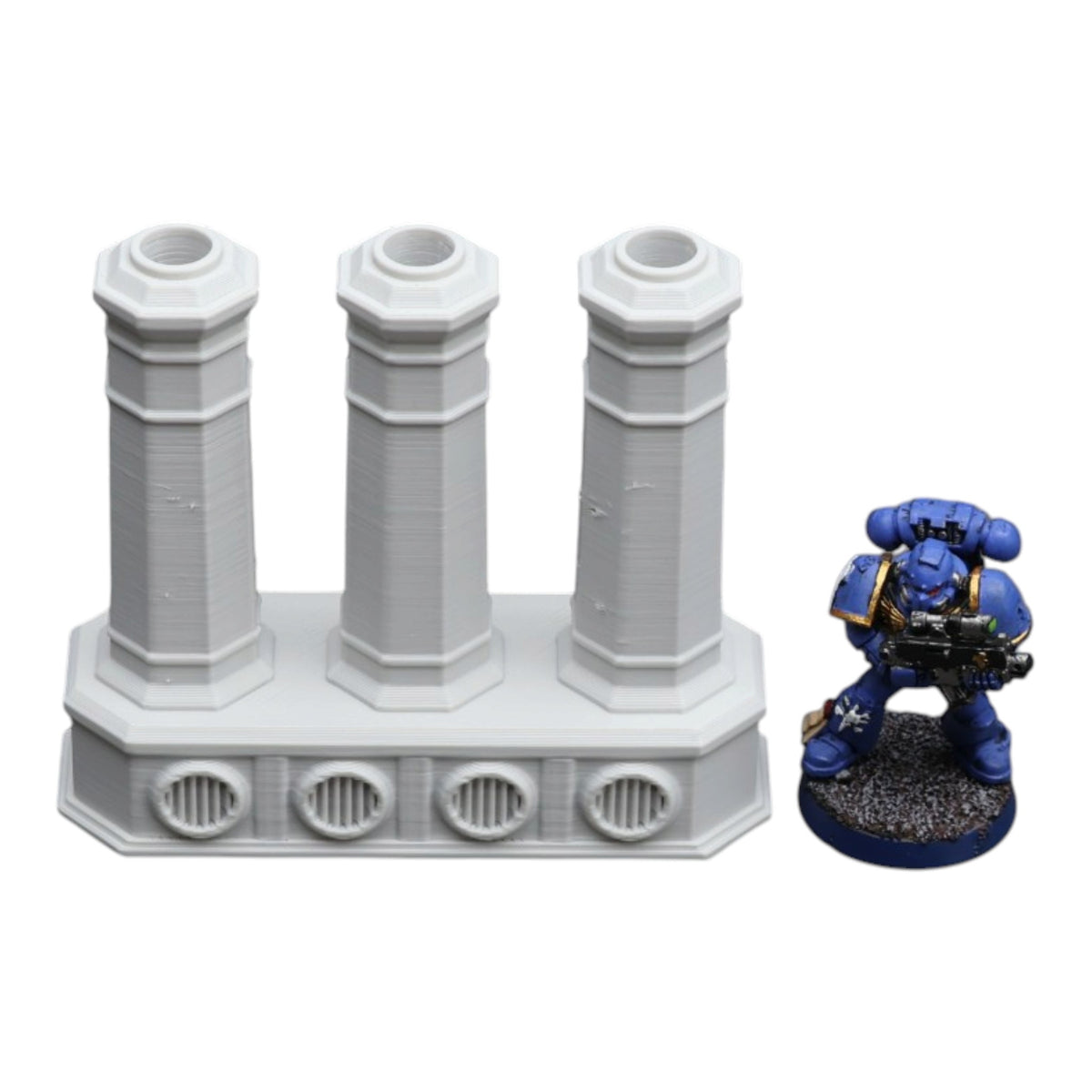 Wargaming 28mm scatter terrain scenery showing 3D-printed item that is compatible with games such as Warhammer 40K, Star Wars Legions, D+D, Dungeons and Dragons, Sci-Fi, Fantasy and other miniature tabletop games. Brand Jawar3d found at www.jawar3d.co.uk.