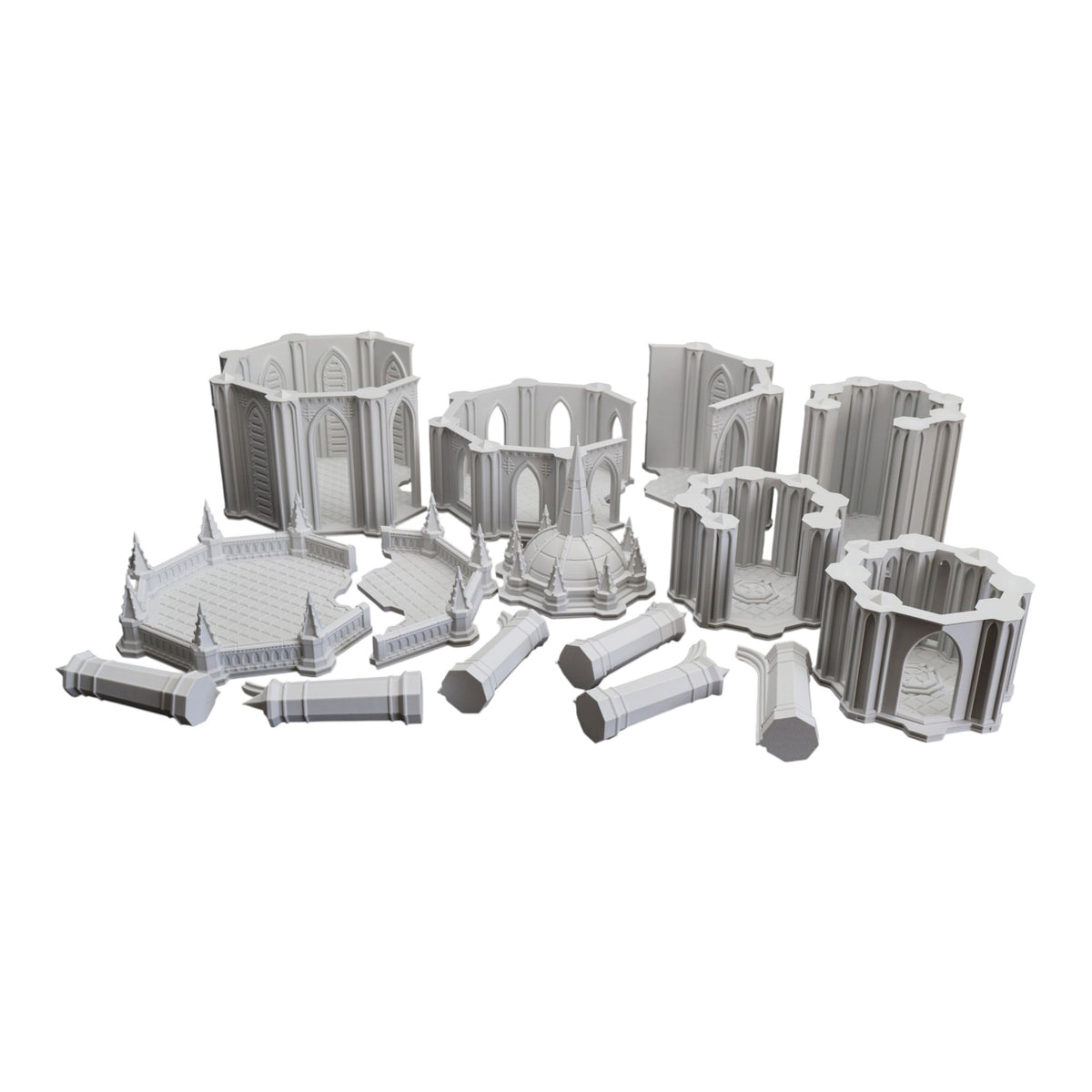 Wargaming 28mm scatter terrain scenery showing 3D-printed item that is compatible with games such as Warhammer 40K, Star Wars Legions, D+D, Dungeons and Dragons, Sci-Fi, Fantasy and other miniature tabletop games. Brand Jawar3d found at www.jawar3d.co.uk.