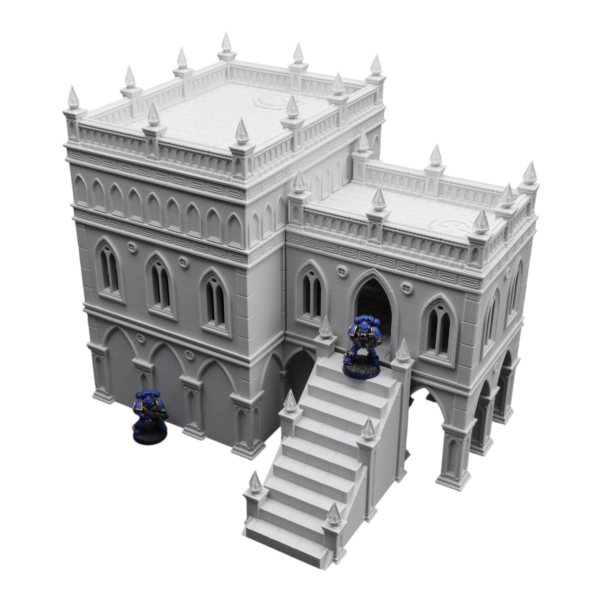 Wargaming 28mm scatter terrain scenery showing 3D-printed item that is compatible with games such as Warhammer 40K, Star Wars Legions, D+D, Dungeons and Dragons, Sci-Fi, Fantasy and other miniature tabletop games. Brand Jawar3d found at www.jawar3d.co.uk.