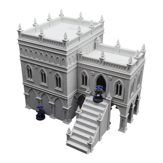 Wargaming 28mm scatter terrain scenery showing 3D-printed item that is compatible with games such as Warhammer 40K, Star Wars Legions, D+D, Dungeons and Dragons, Sci-Fi, Fantasy and other miniature tabletop games. Brand Jawar3d found at www.jawar3d.co.uk.