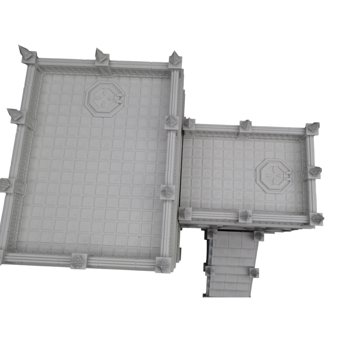 Wargaming 28mm scatter terrain scenery showing 3D-printed item that is compatible with games such as Warhammer 40K, Star Wars Legions, D+D, Dungeons and Dragons, Sci-Fi, Fantasy and other miniature tabletop games. Brand Jawar3d found at www.jawar3d.co.uk.