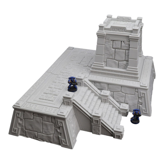 Wargaming 28mm scatter terrain scenery showing 3D-printed item that is compatible with games such as Warhammer 40K, Star Wars Legions, D+D, Dungeons and Dragons, Sci-Fi, Fantasy and other miniature tabletop games. Brand Jawar3d found at www.jawar3d.co.uk.