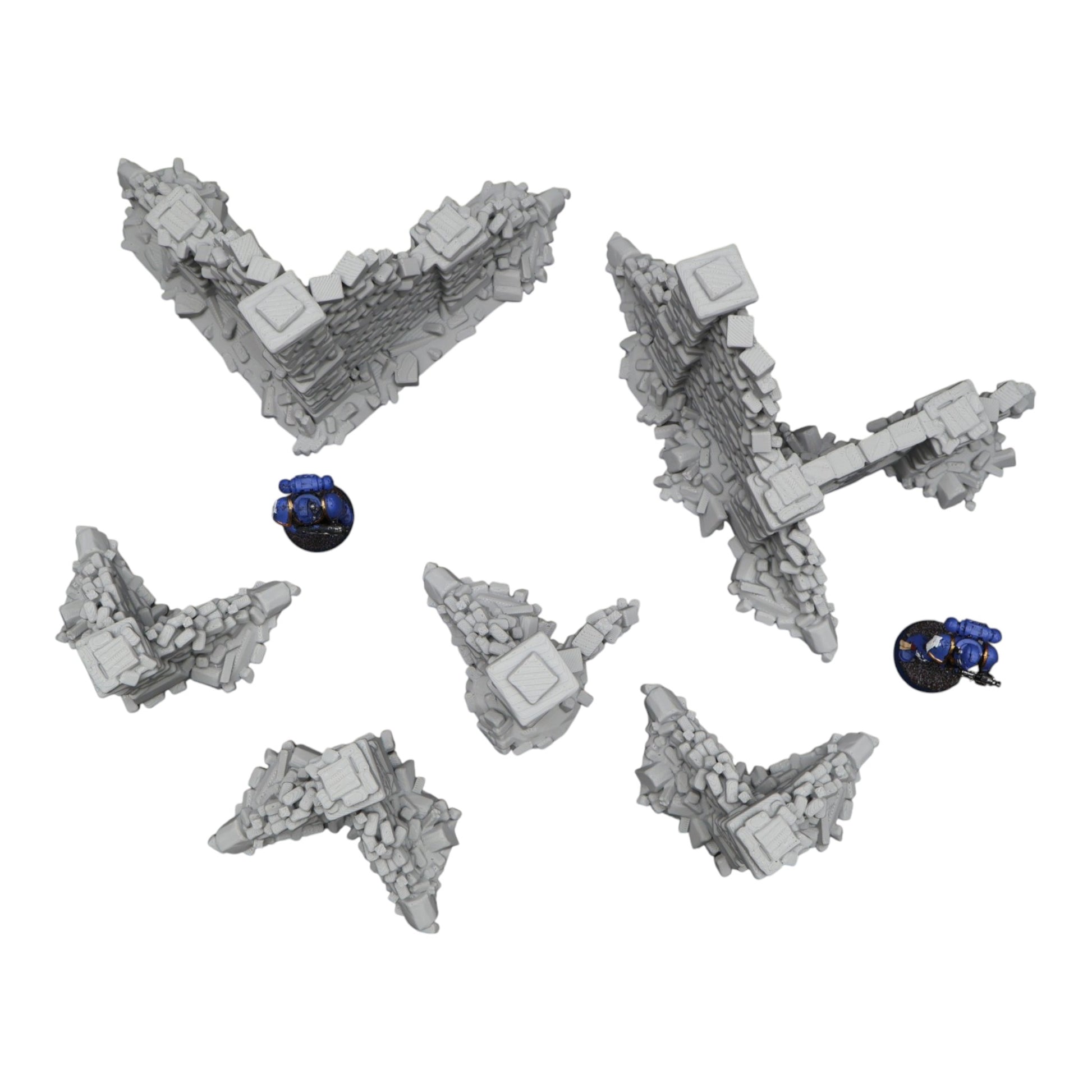 Wargaming 28mm scatter terrain scenery showing 3D-printed item that is compatible with games such as Warhammer 40K, Star Wars Legions, D+D, Dungeons and Dragons, Sci-Fi, Fantasy and other miniature tabletop games. Brand Jawar3d found at www.jawar3d.co.uk.