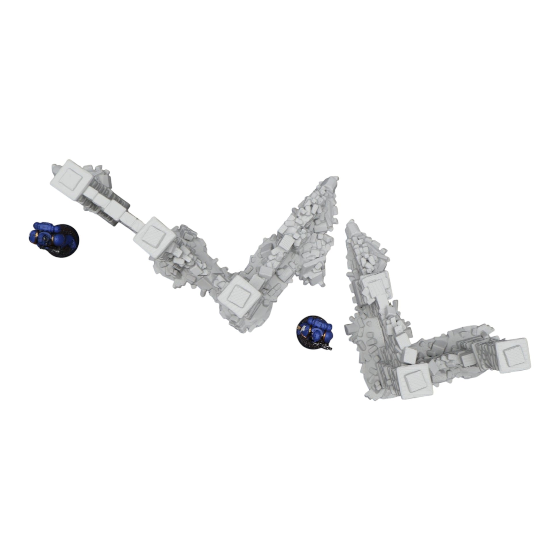 Wargaming 28mm scatter terrain scenery showing 3D-printed item that is compatible with games such as Warhammer 40K, Star Wars Legions, D+D, Dungeons and Dragons, Sci-Fi, Fantasy and other miniature tabletop games. Brand Jawar3d found at www.jawar3d.co.uk.